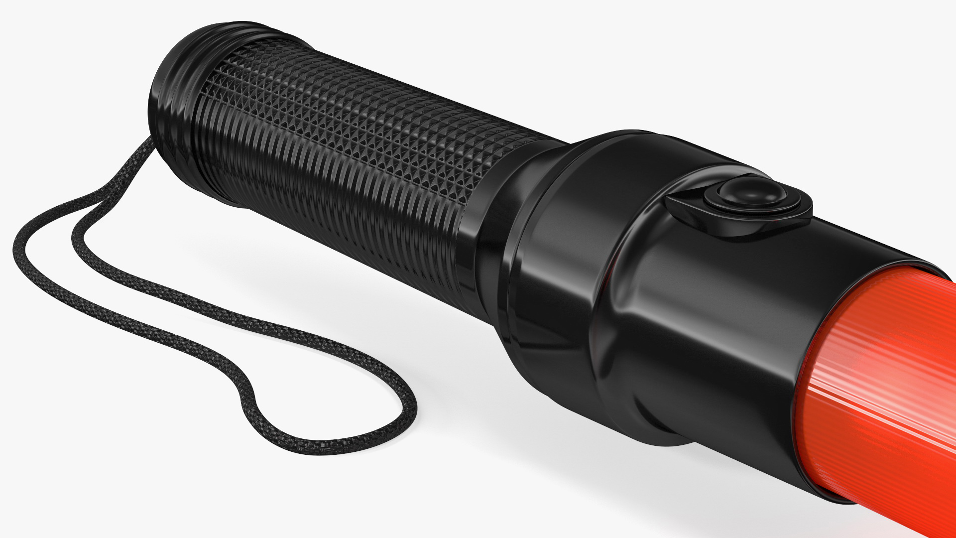 Traffic Control LED Light Wand switched On 3D