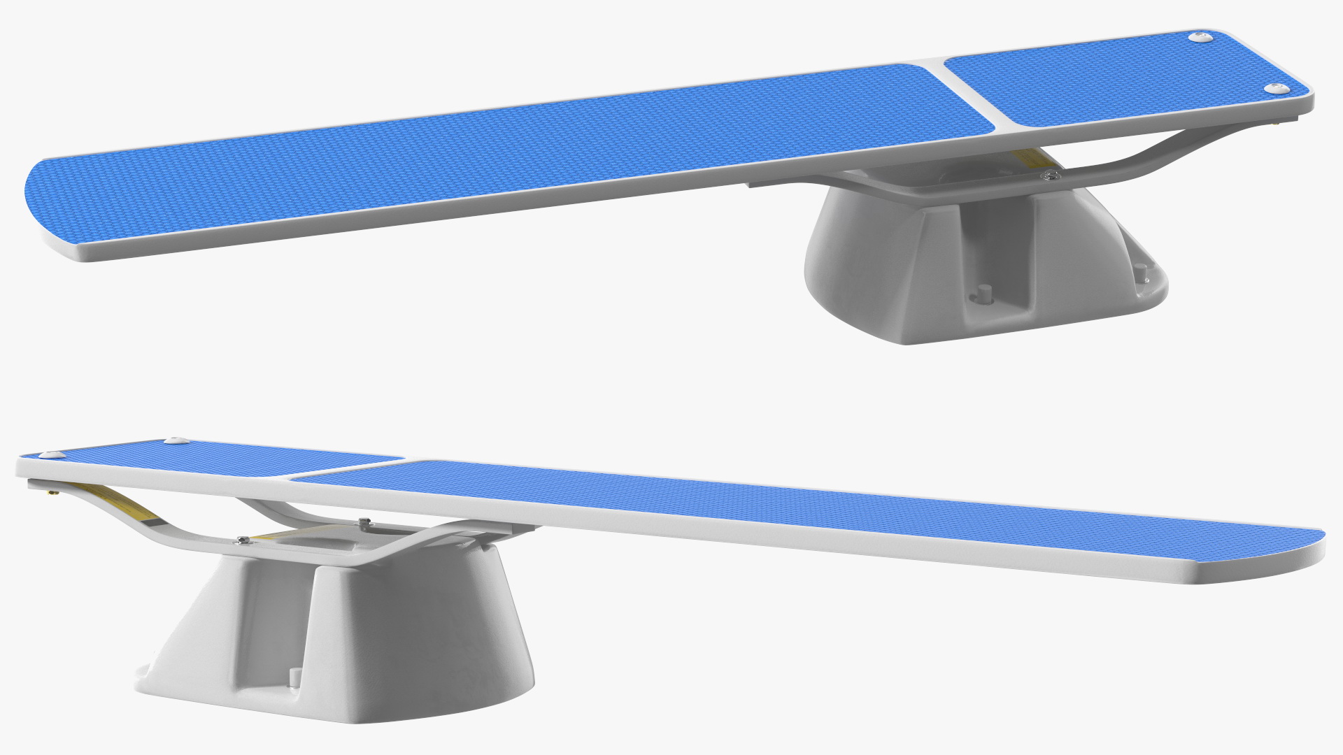 Pool Diving Board Blue 3D