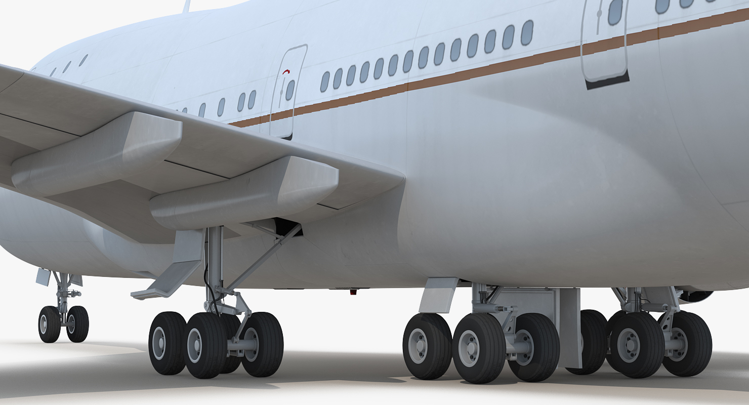 3D Boeing 747 100B Generic model