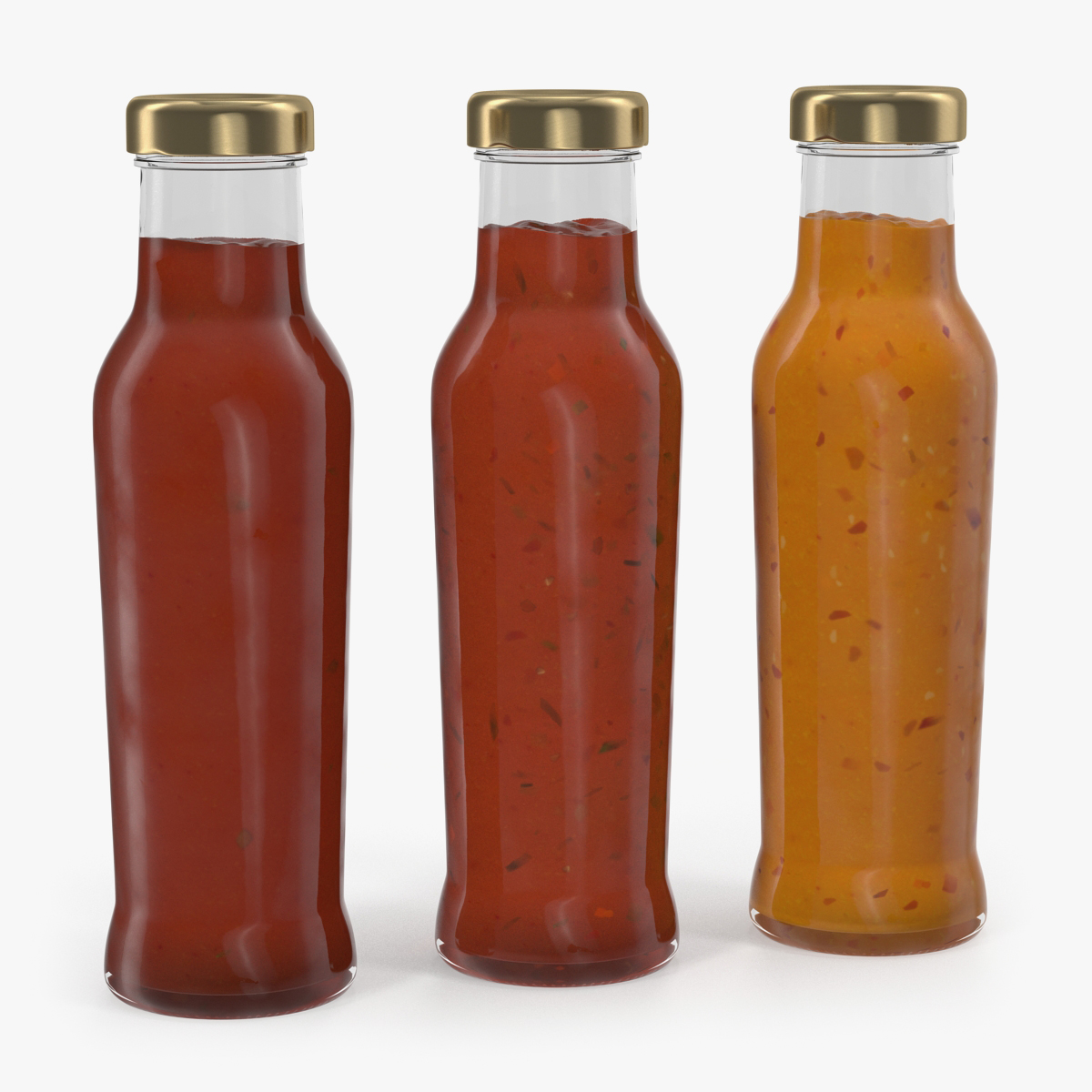 Barbecue Sauces Bottles, view 3