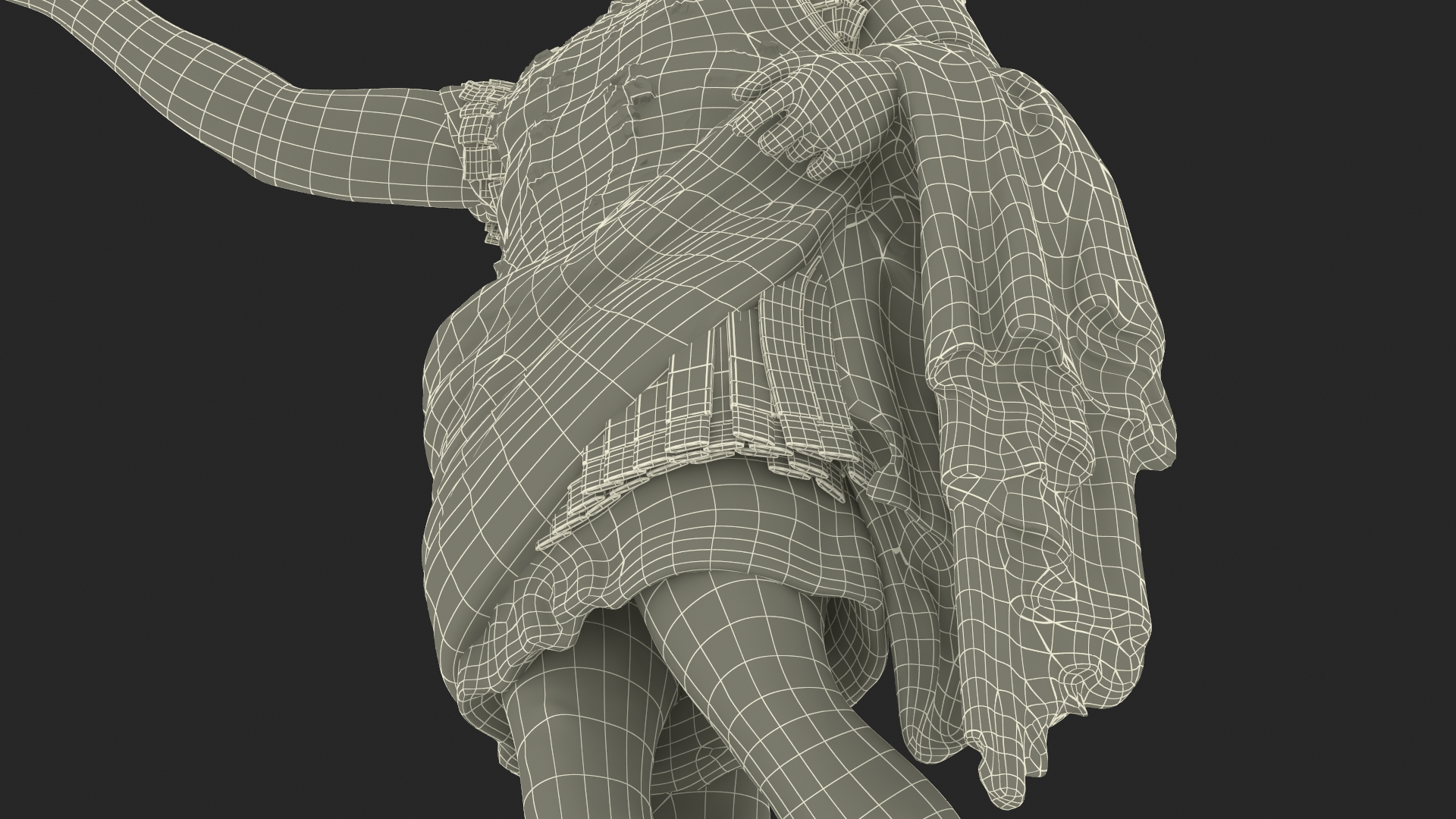 3D Caesar Augustus of Prima Porta Roman Statue for 3D Print