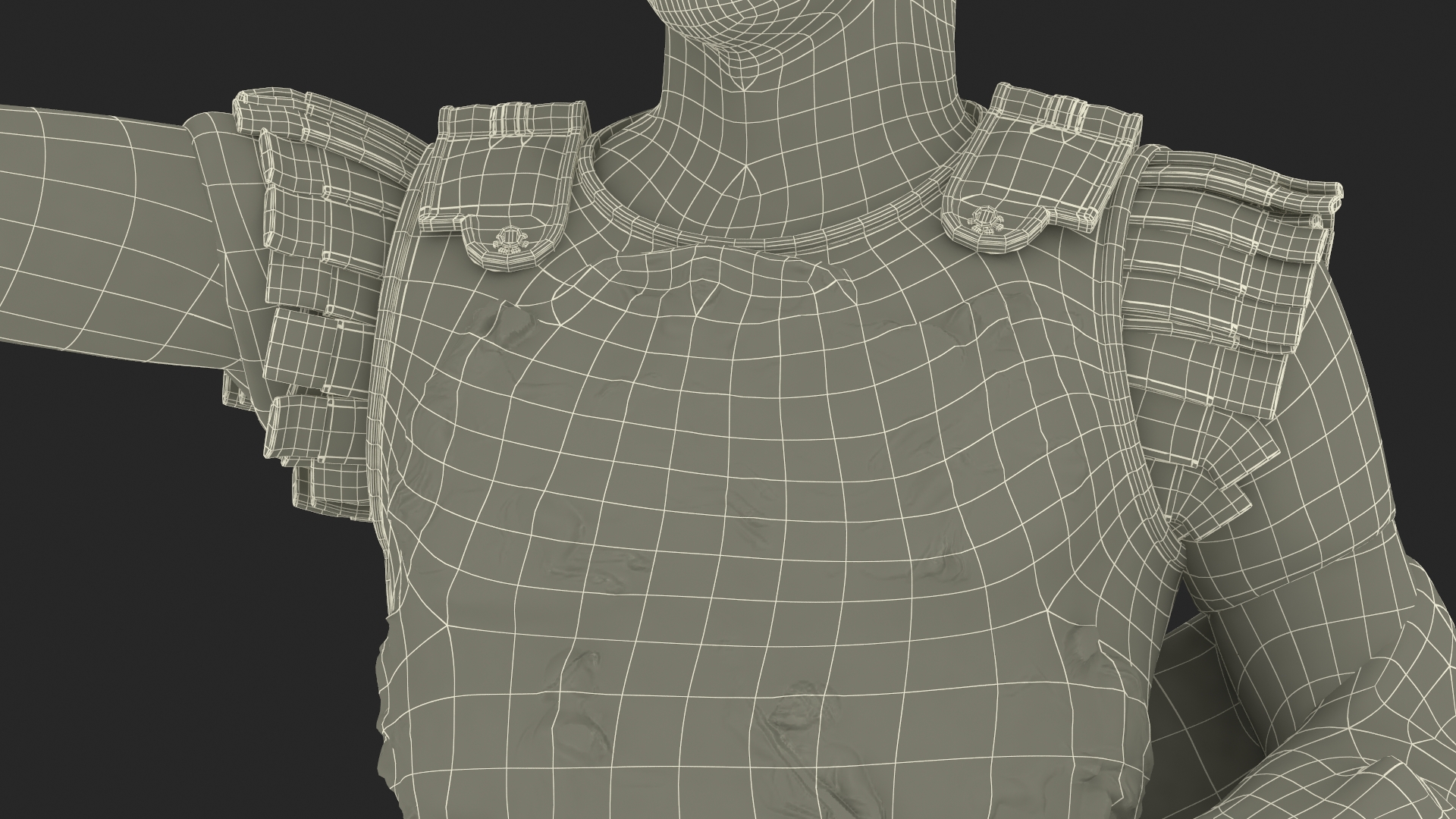 3D Caesar Augustus of Prima Porta Roman Statue for 3D Print