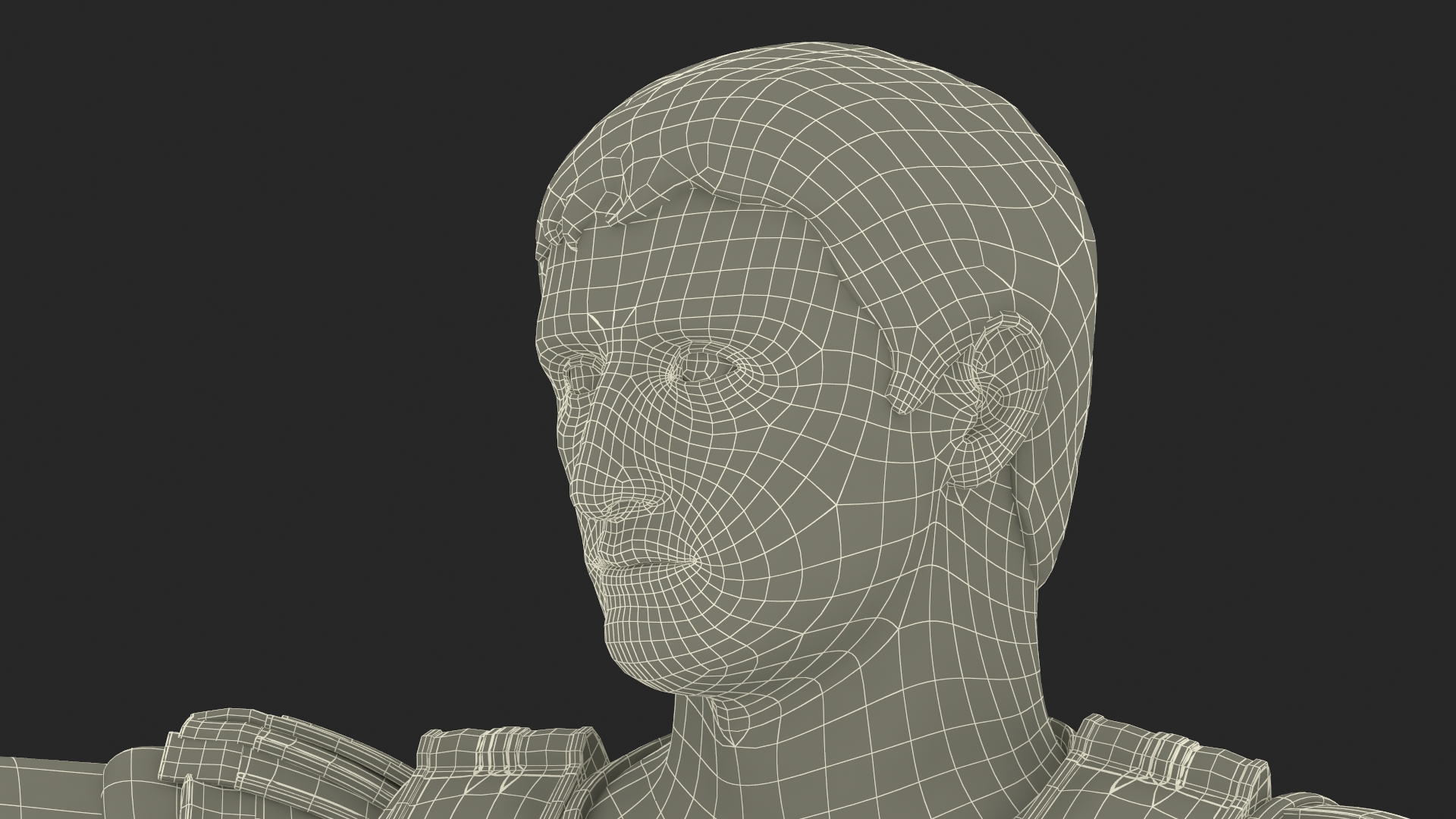 3D Caesar Augustus of Prima Porta Roman Statue for 3D Print