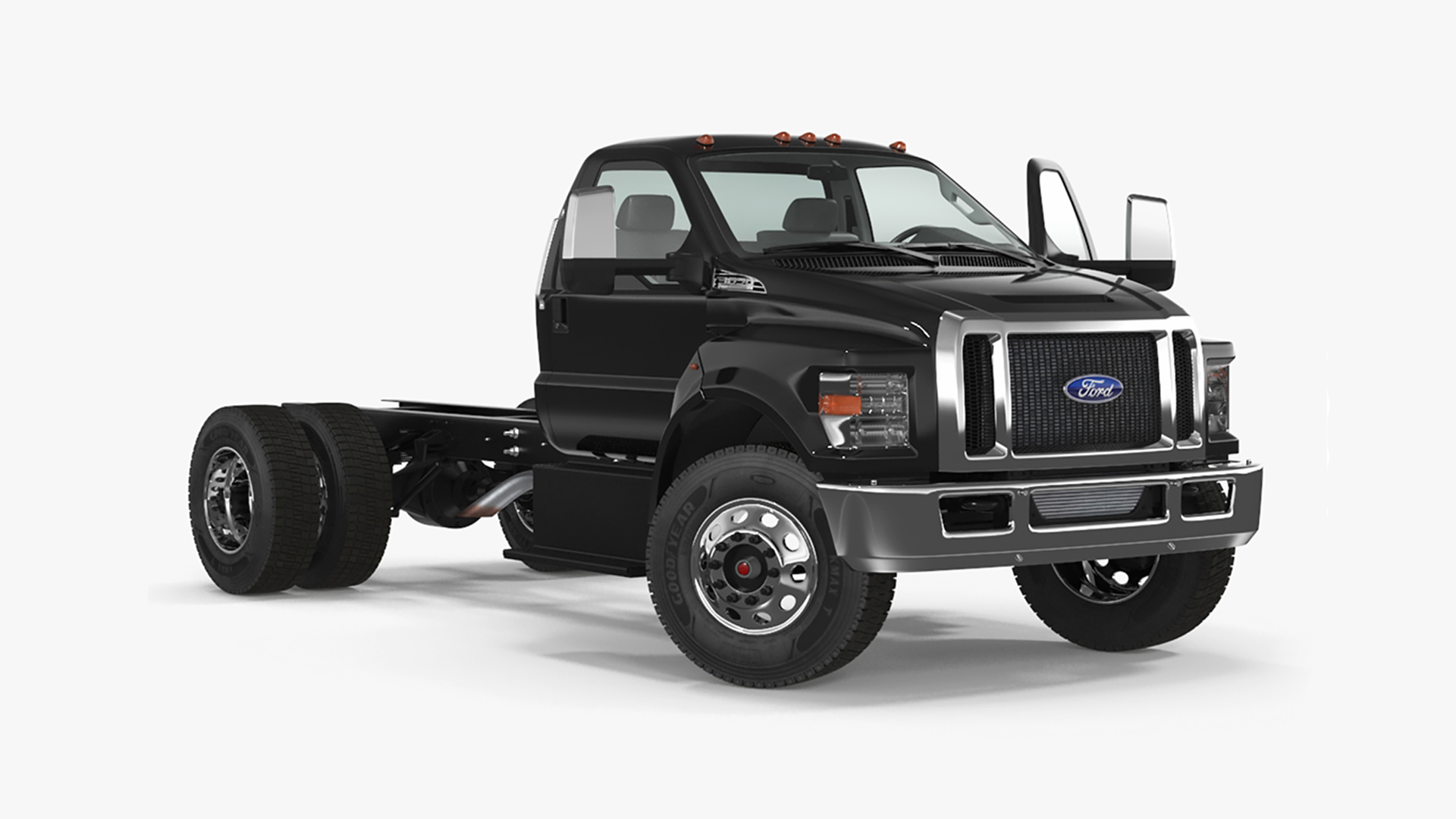3D 2019 F650 Supertruck Pickup Rigged for Cinema 4D model