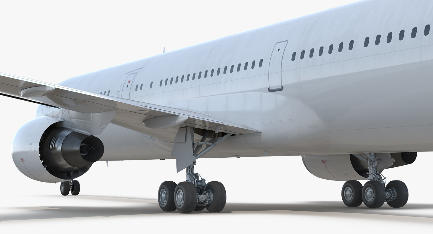 3D Boeing 767 400ER Generic Rigged