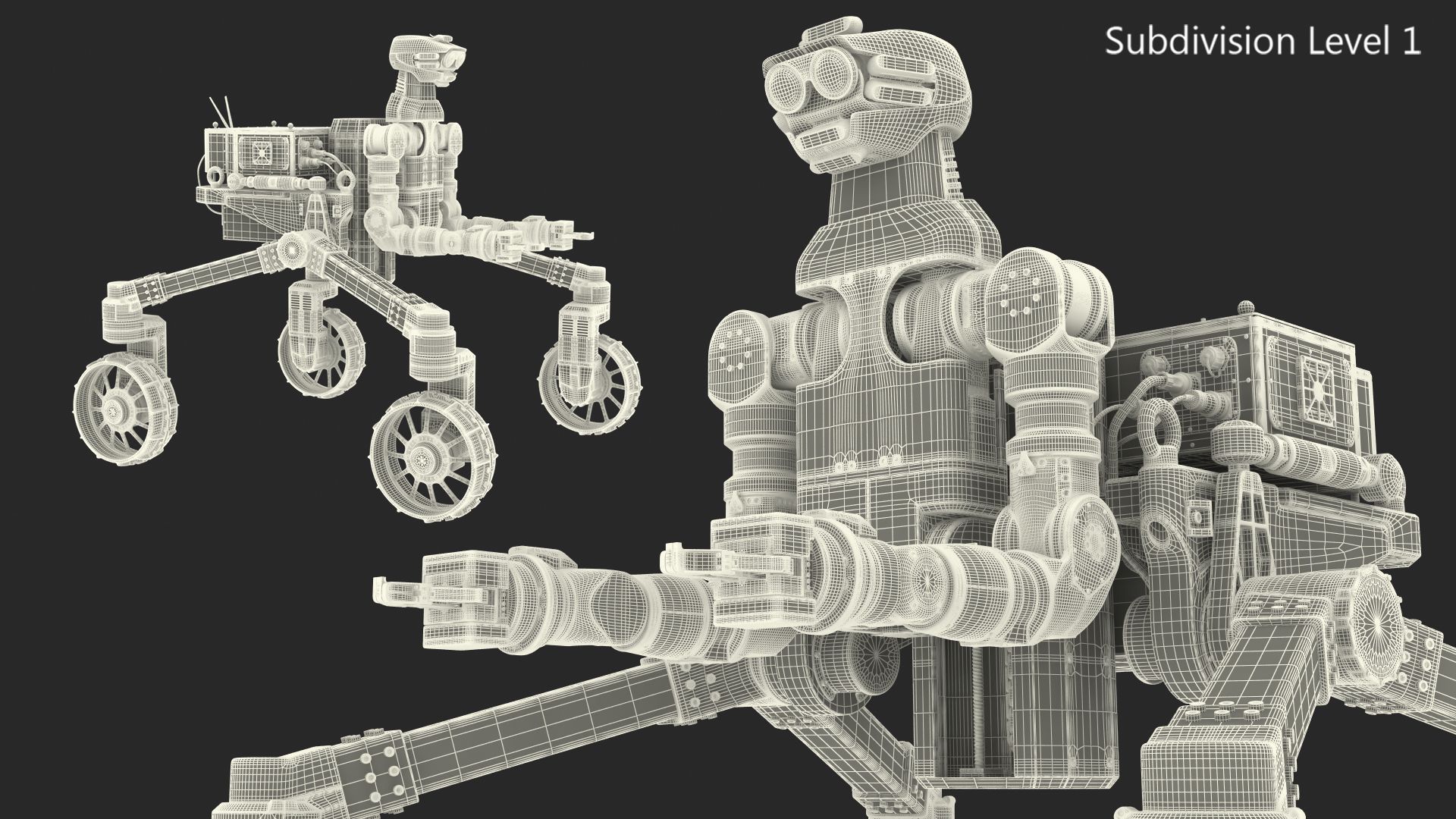 Lunar Robotic Rover 3D model