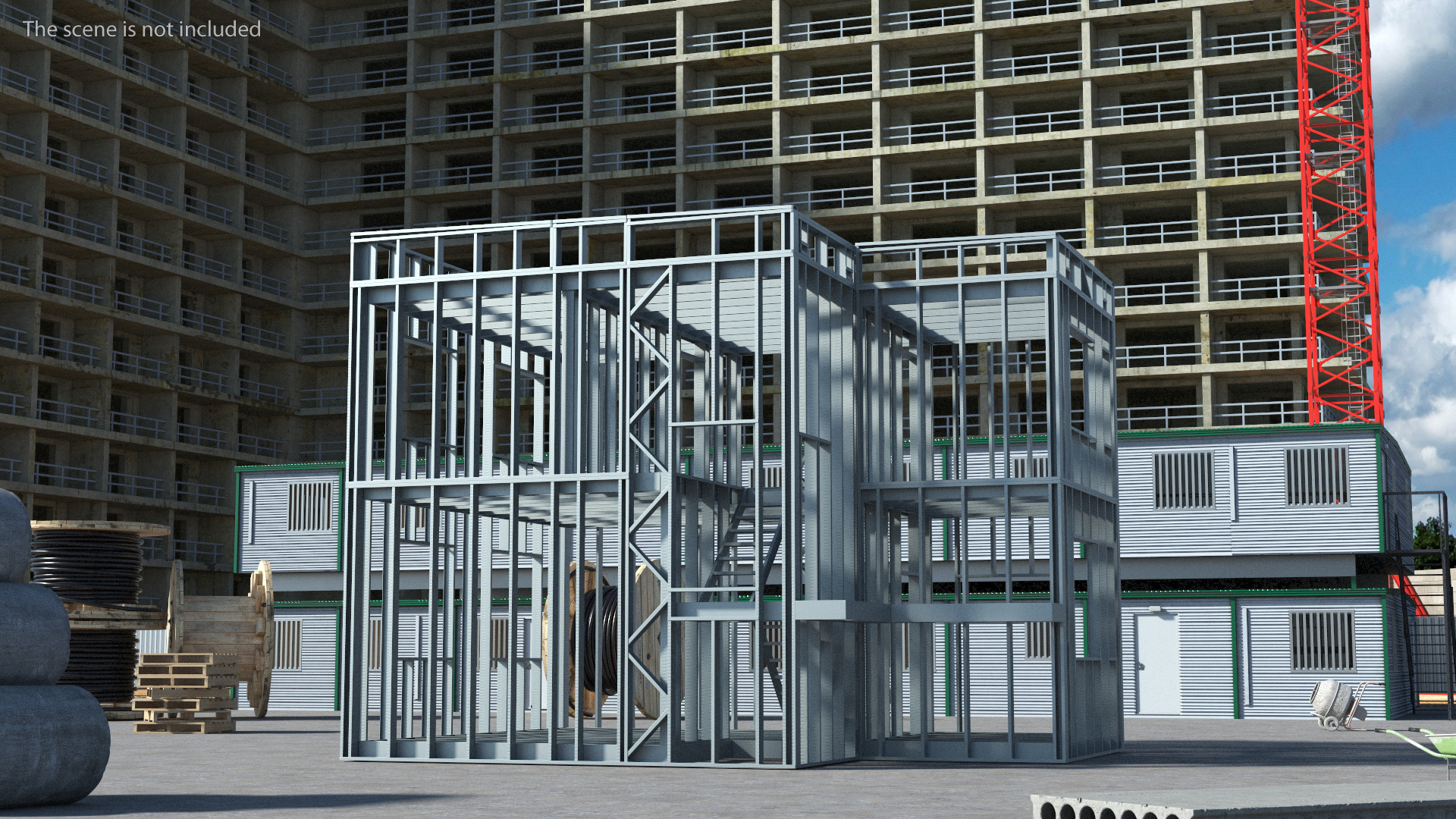 Modular Steel Construction Small 3D