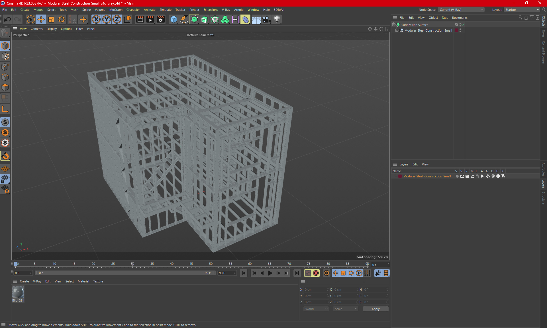 Modular Steel Construction Small 3D
