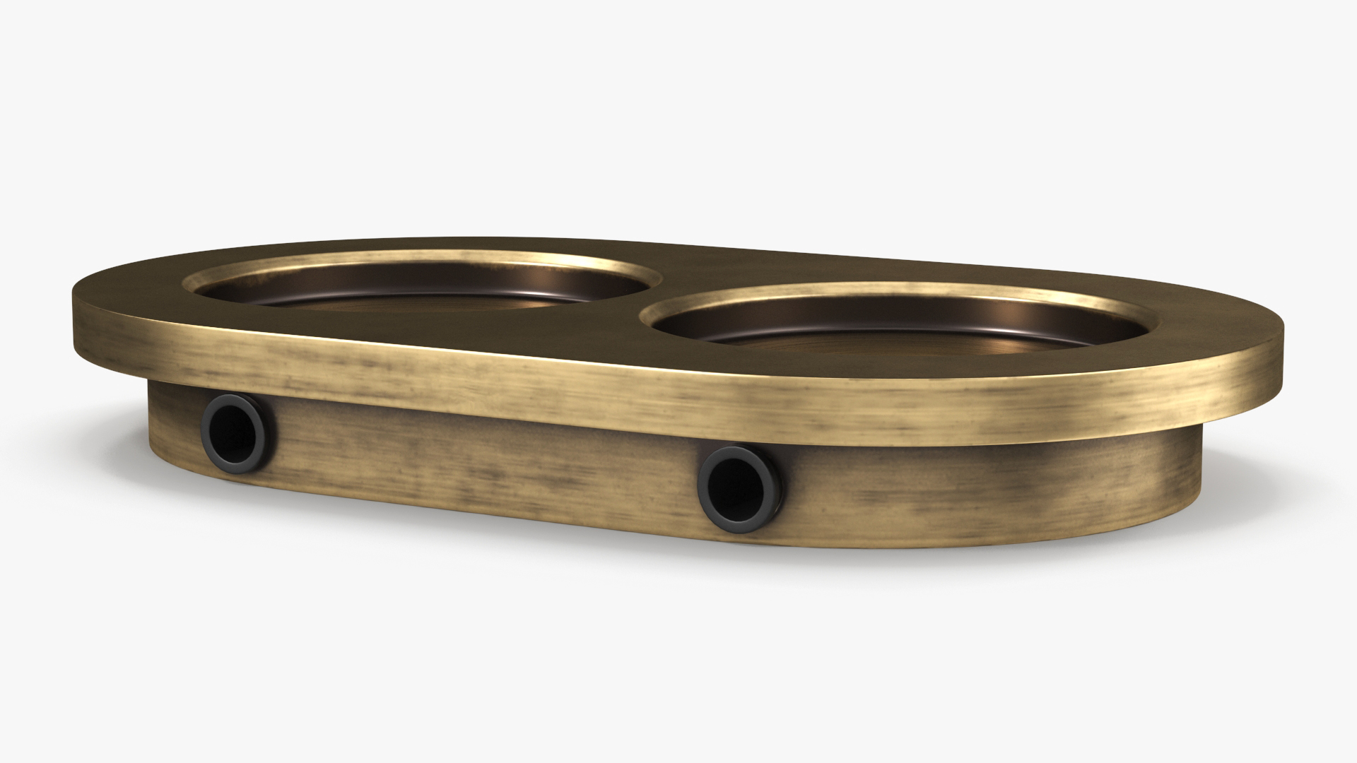 3D Retro Brass Electrical Set