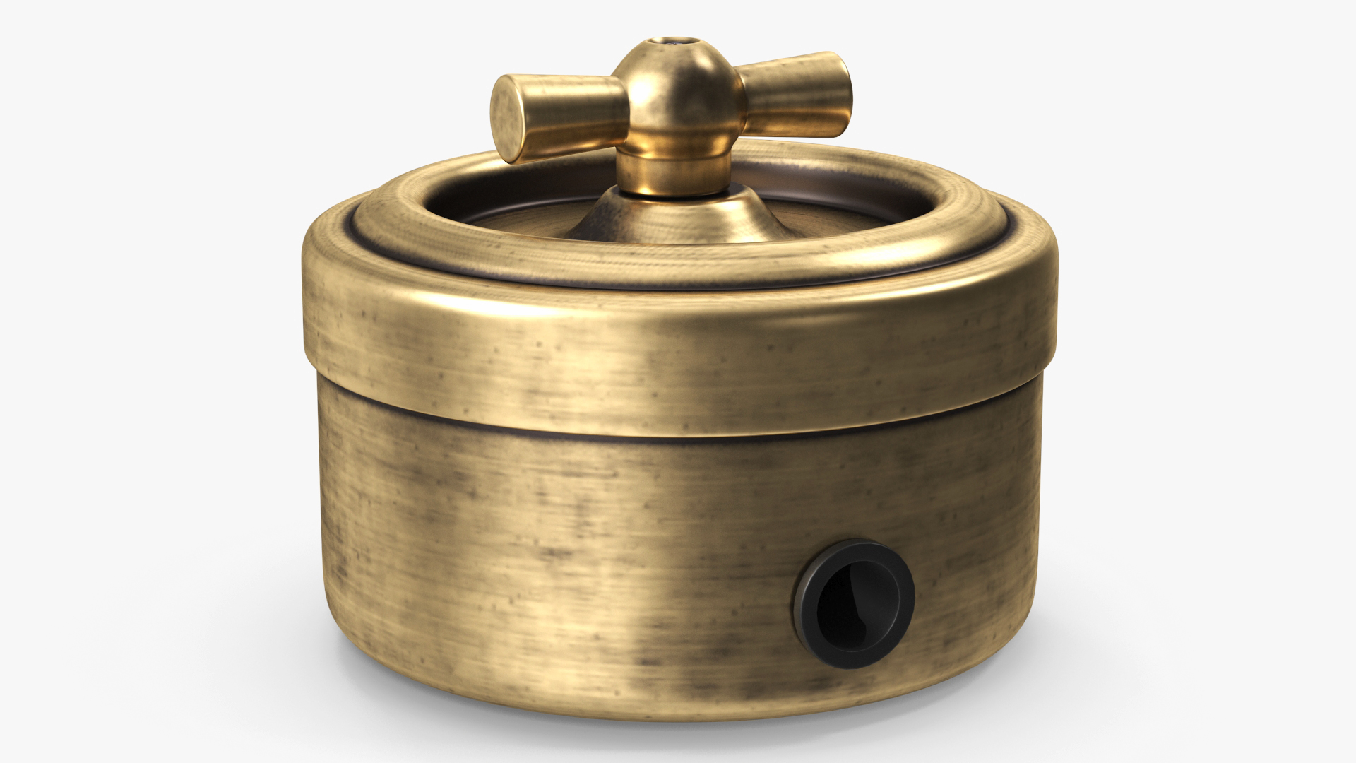 3D Retro Brass Electrical Set