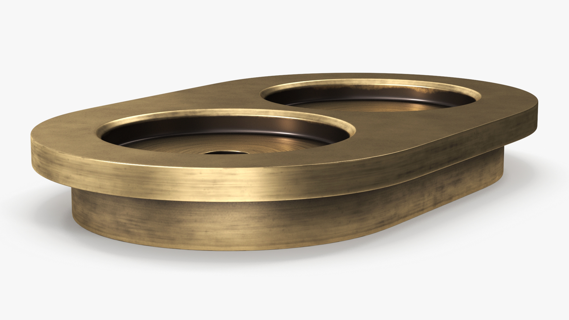 3D Retro Brass Electrical Set
