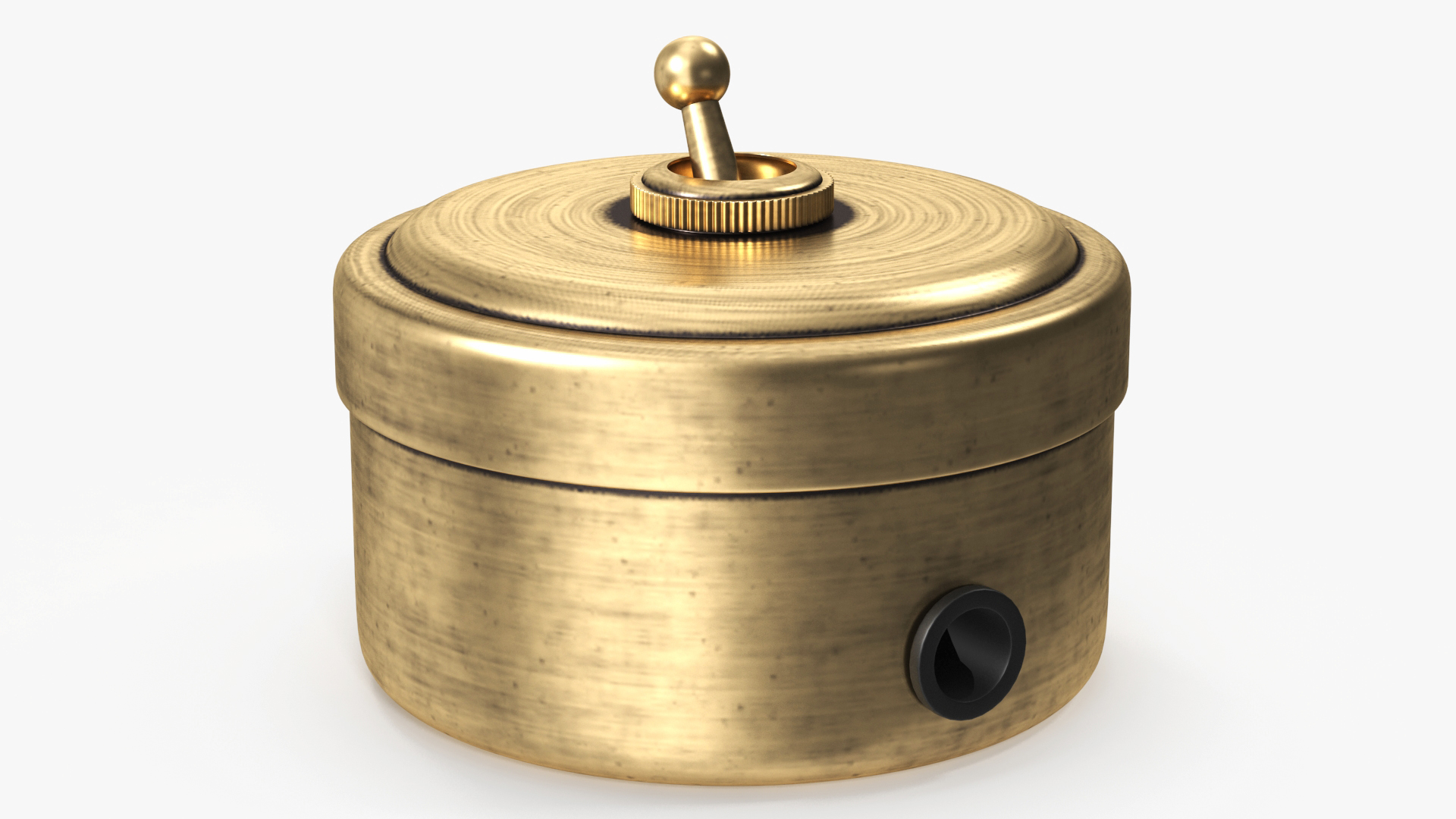 3D Retro Brass Electrical Set