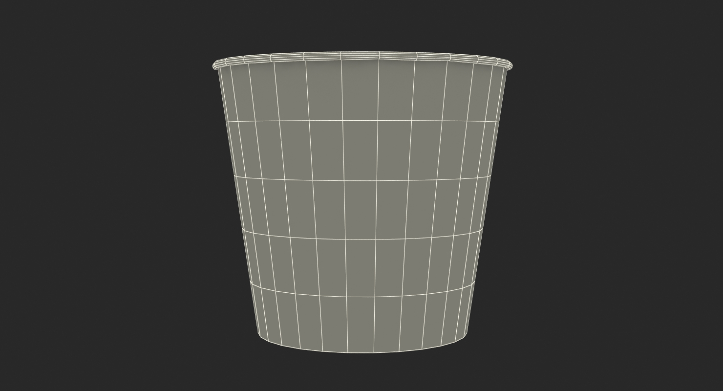 3D Empty Popcorn Bucket Generic model