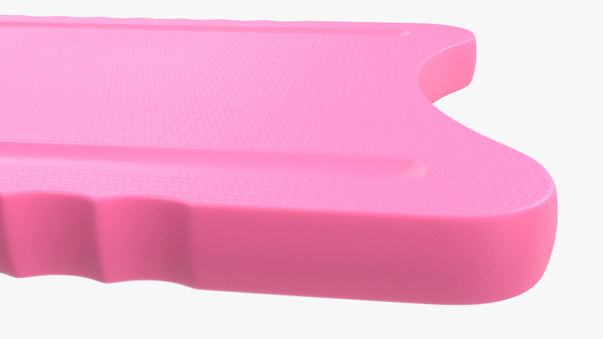 3D Swim Aid Kickboard Pink model