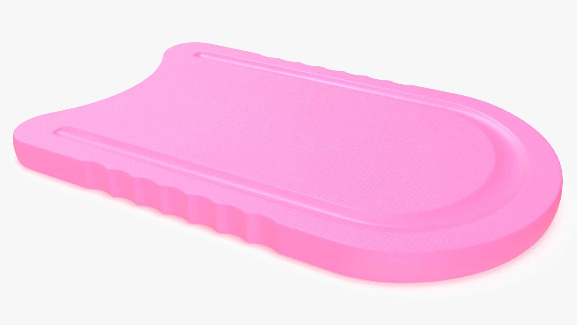 3D Swim Aid Kickboard Pink model