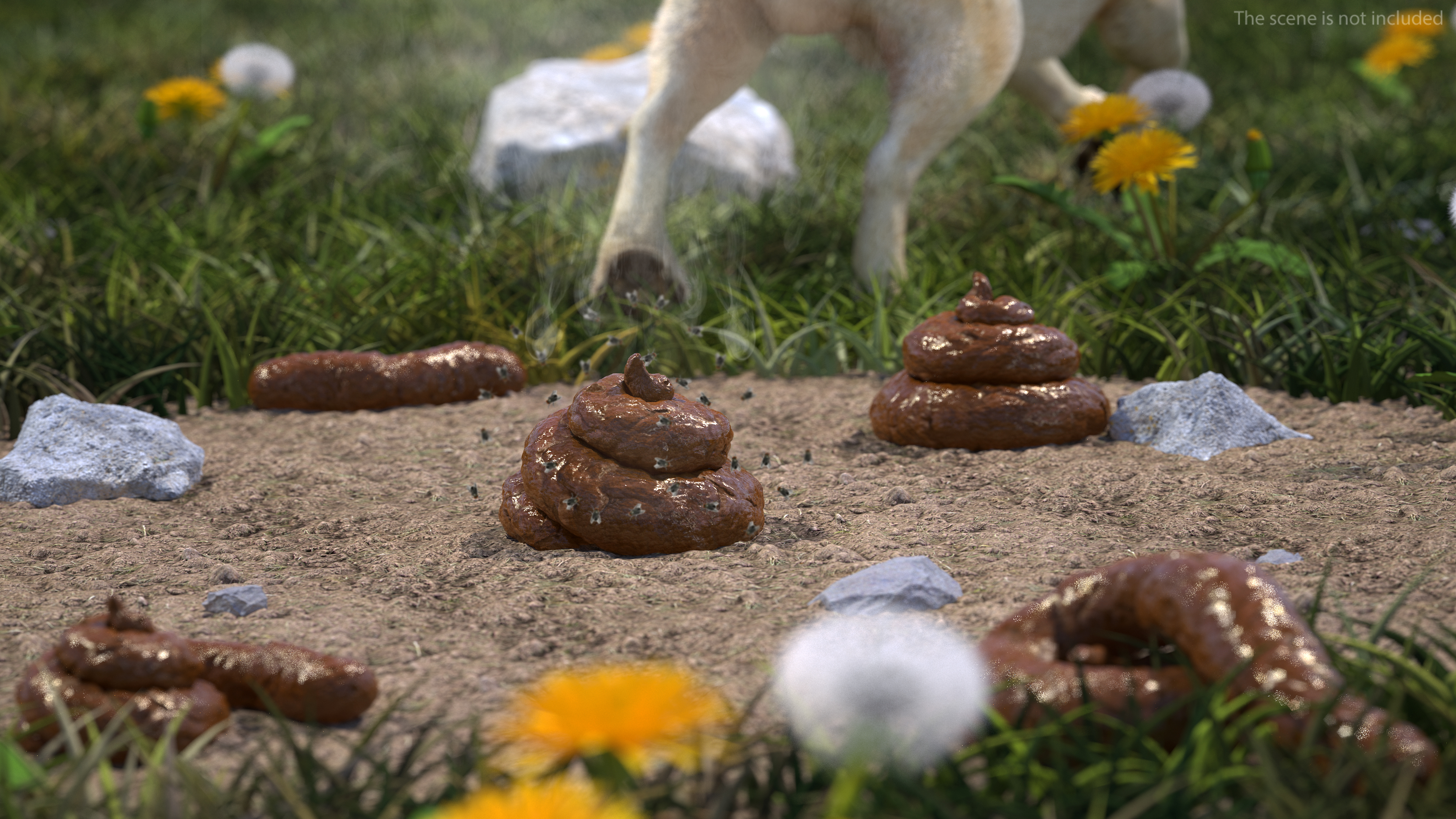 3D model Pile Of Crap Natural