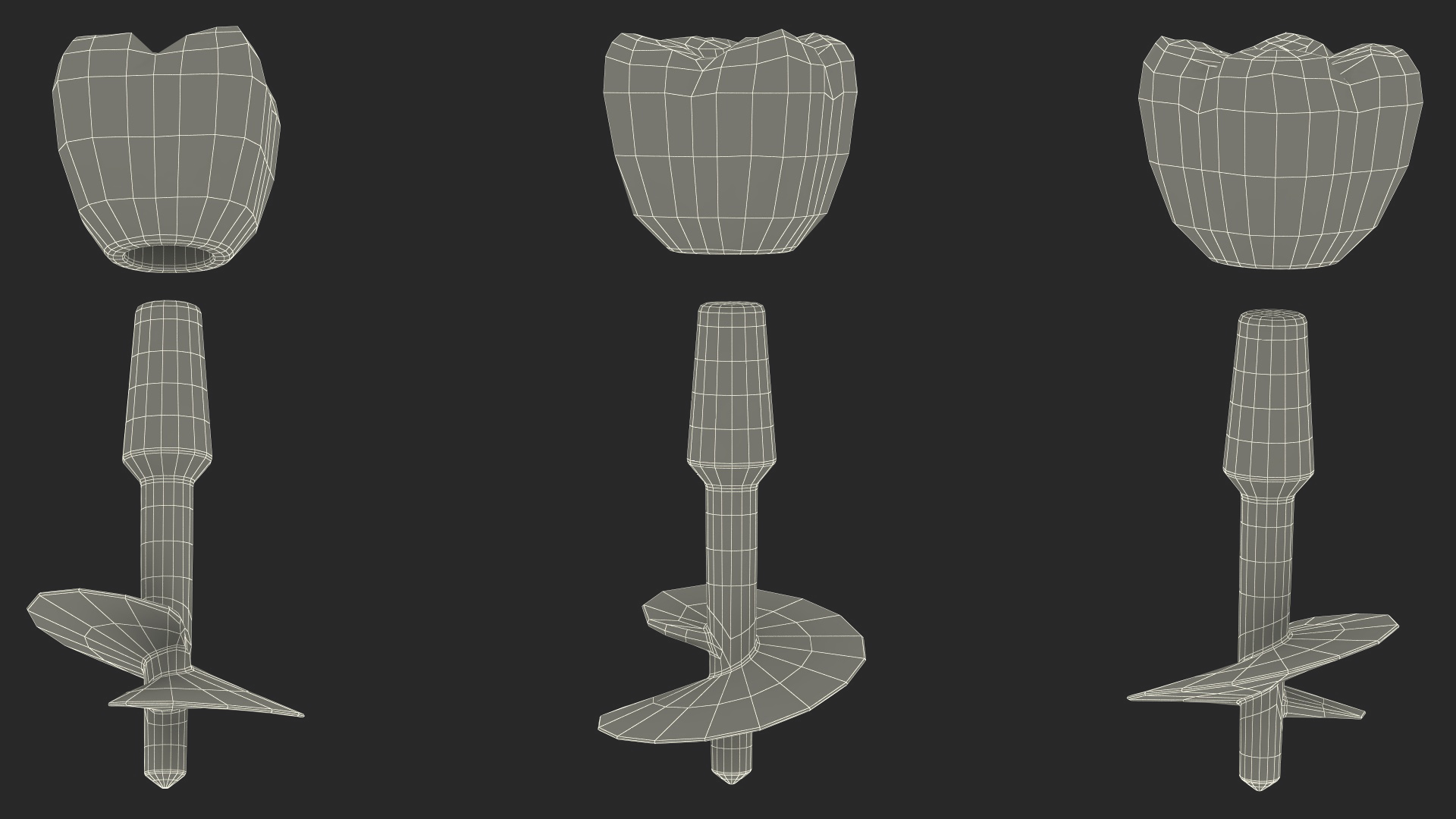 3D BCS Series Dental Implants 4 cm