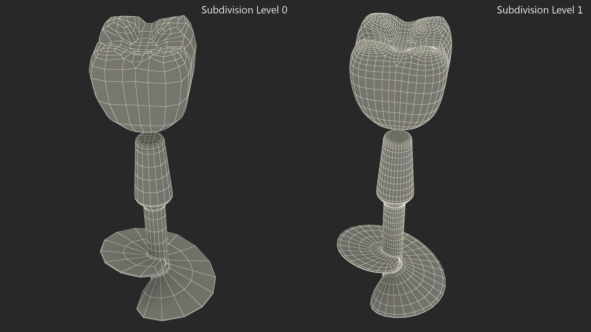 3D BCS Series Dental Implants 4 cm