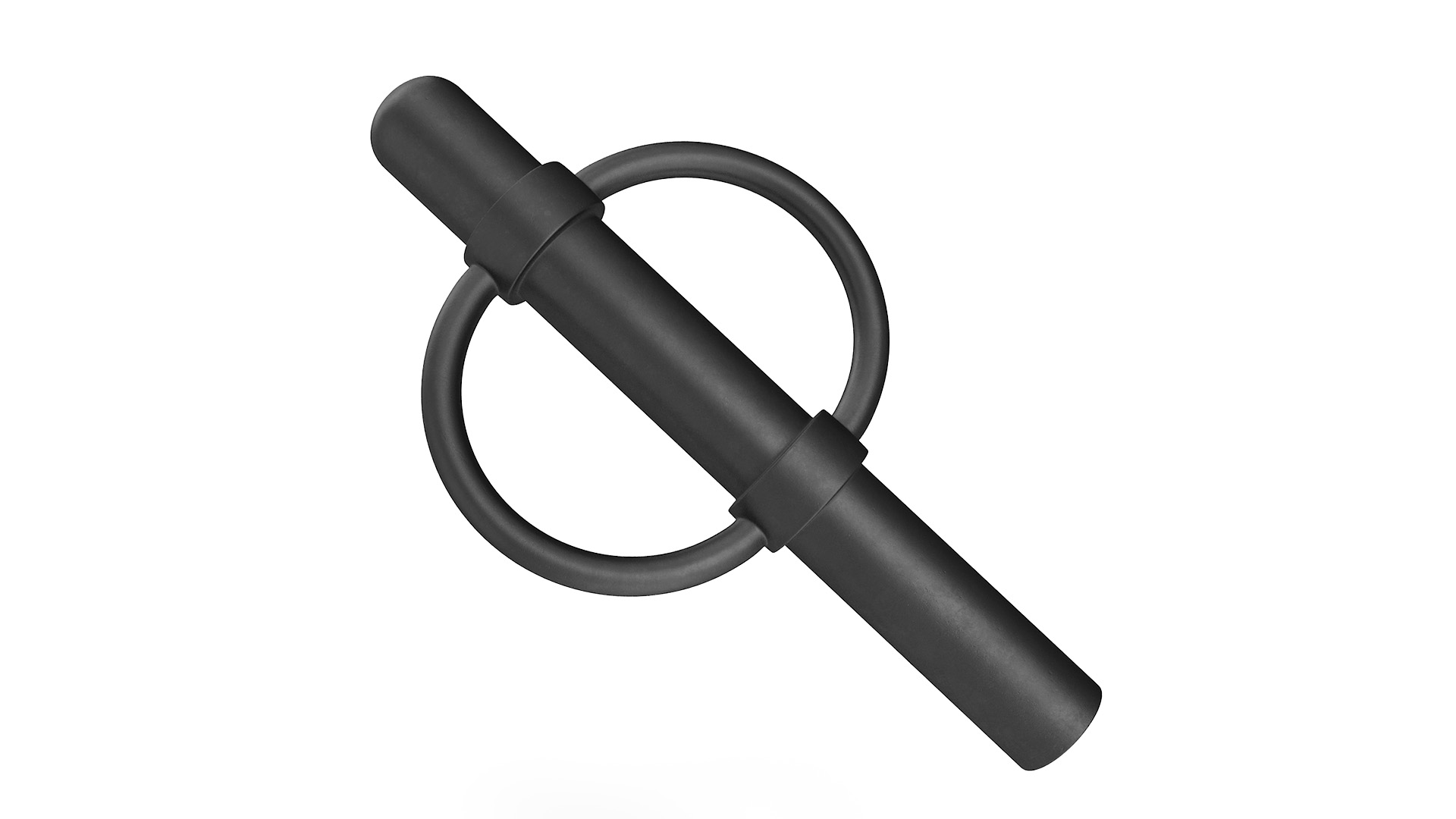 Cycle Rack Parking Black 3D model