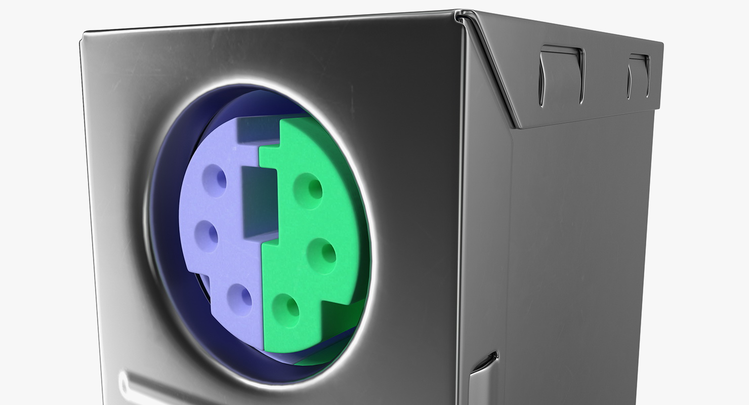3D KBMS USB Connector model