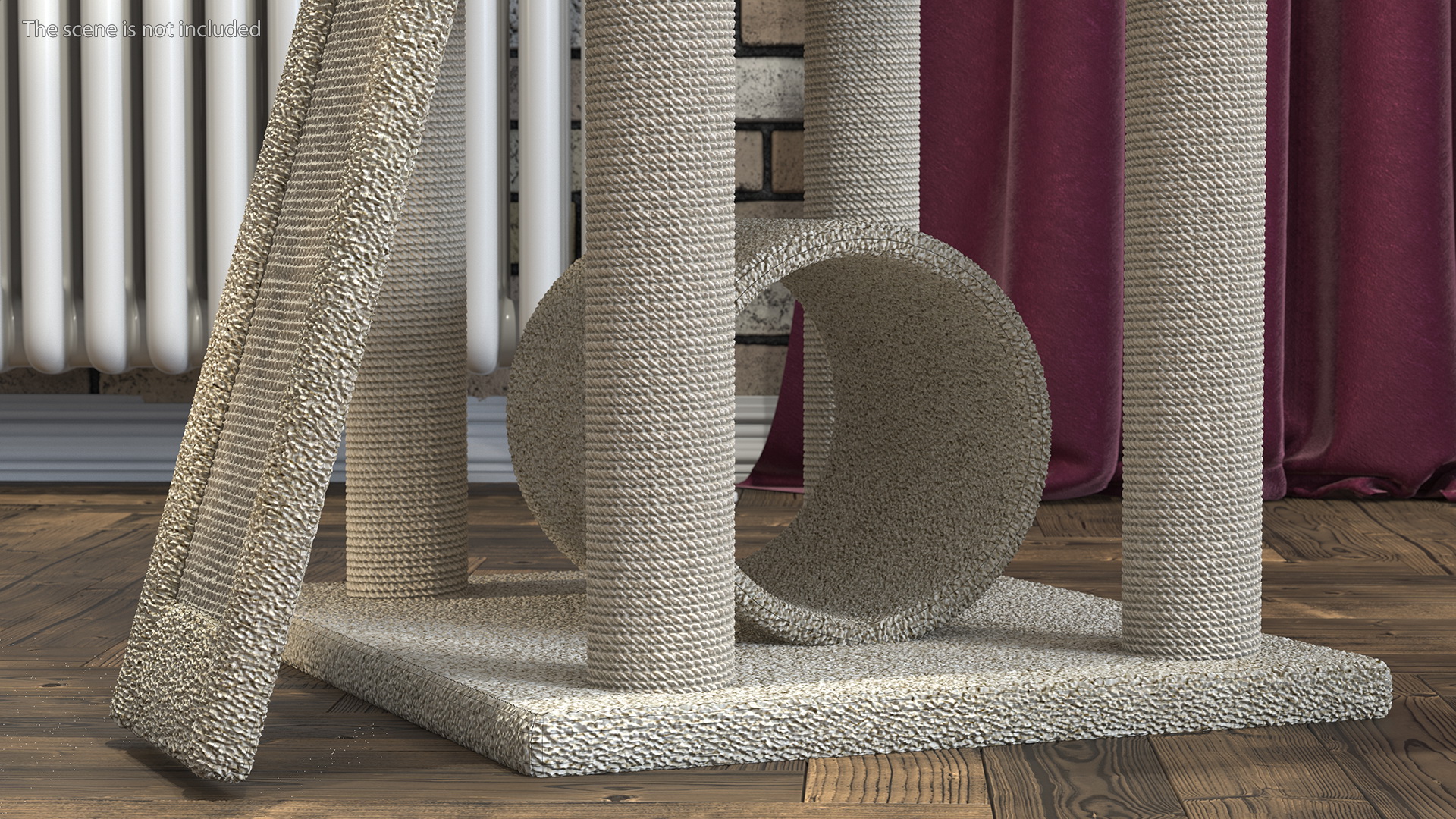 3D Cat Tree 5-Level