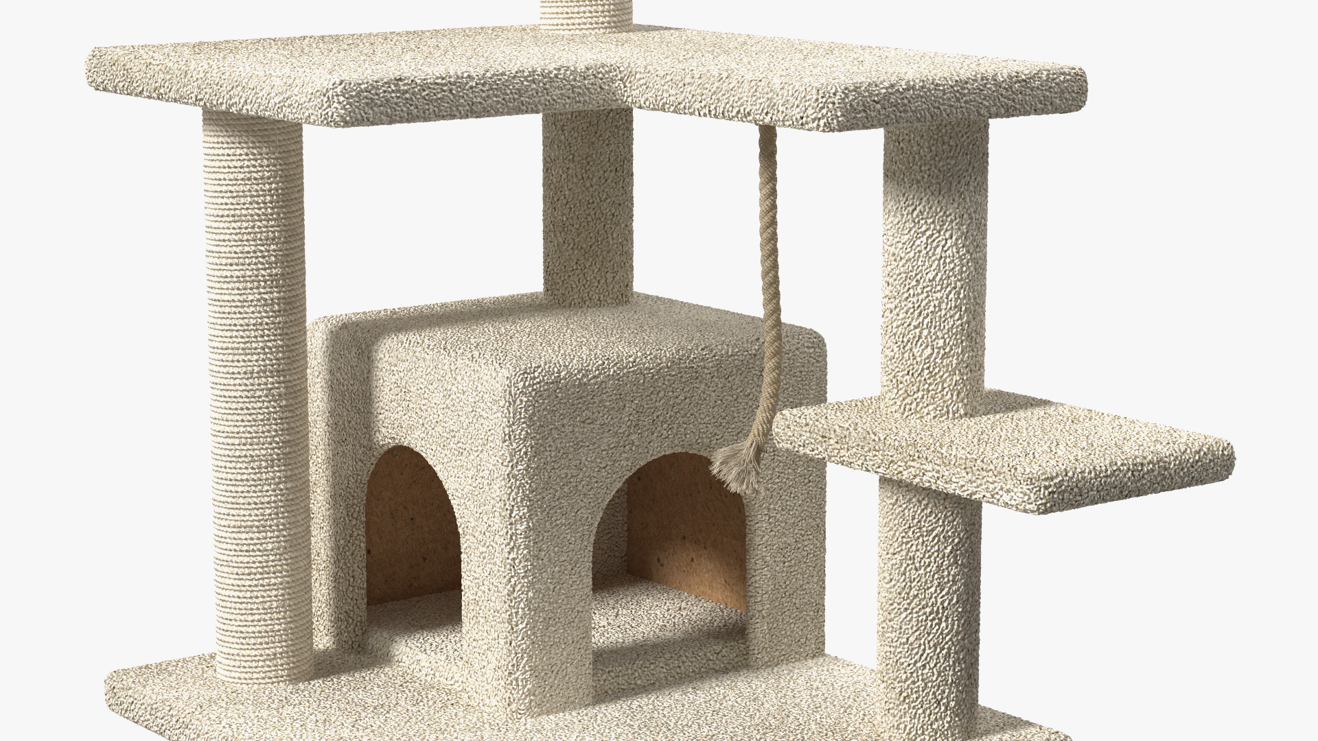 3D Cat Tree 5-Level