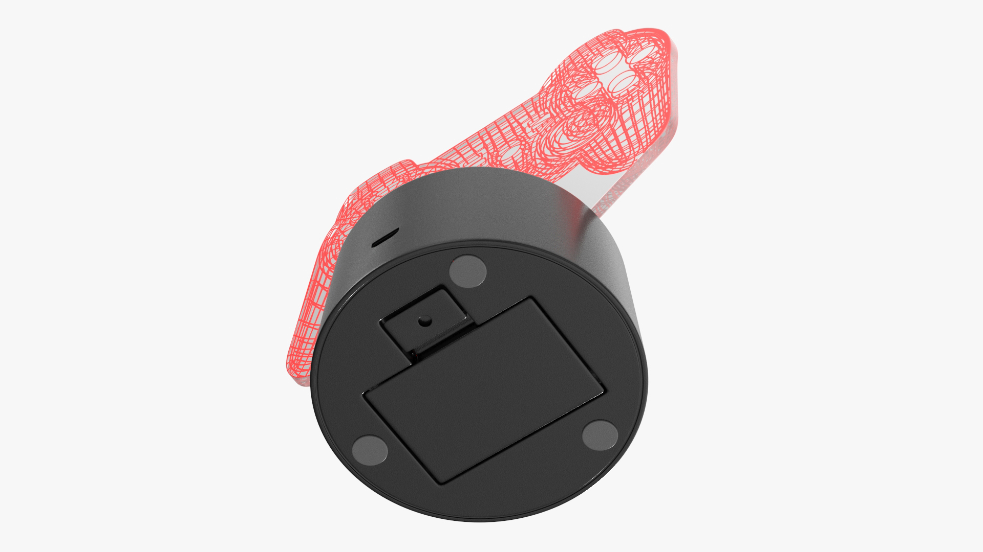 3D 3D Illusion Lamp Gamepad Red model