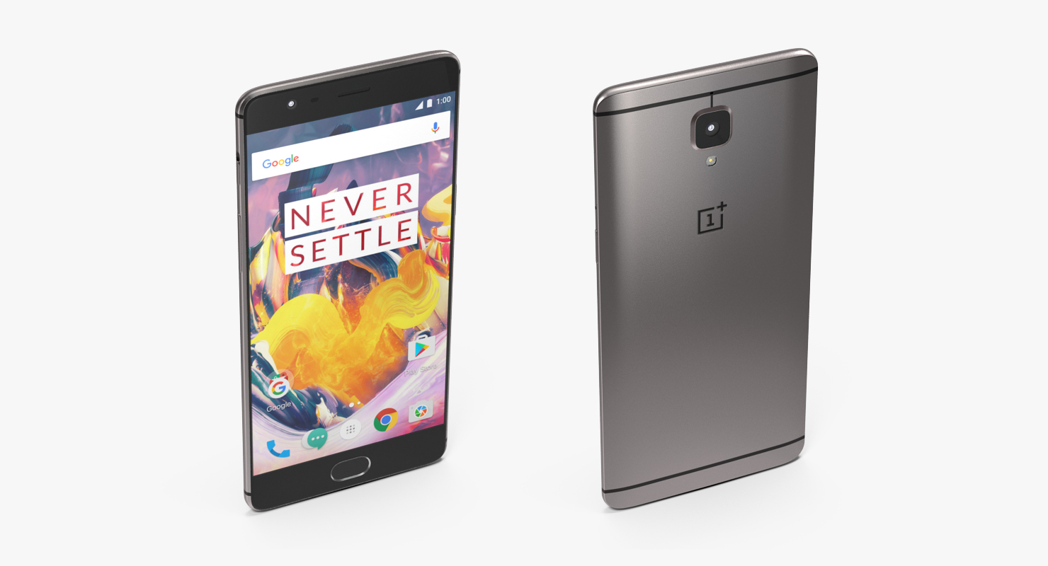 3D model OnePlus 3T