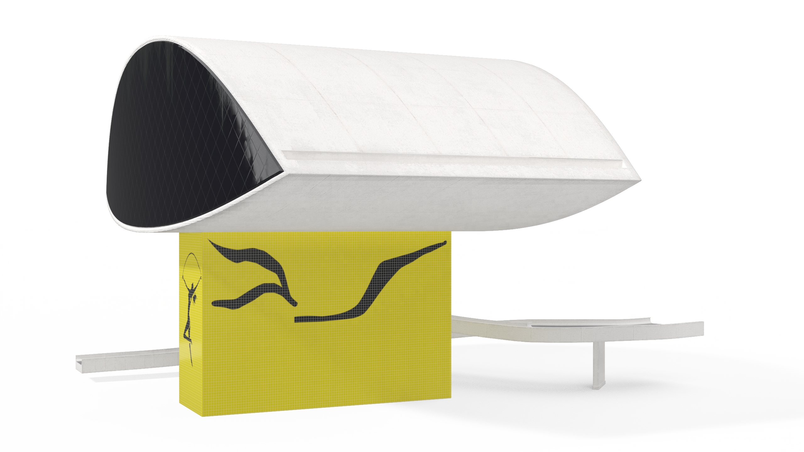 3D model Museu Oscar Niemeyer