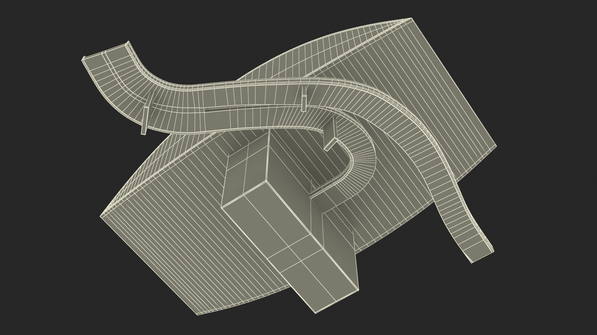 3D model Museu Oscar Niemeyer