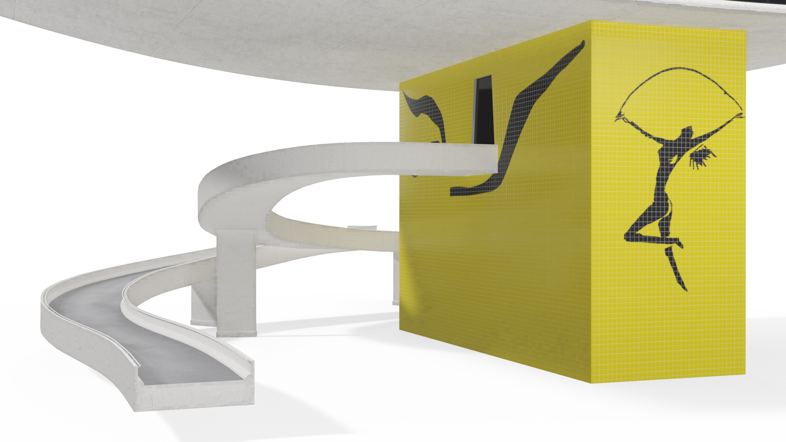 3D model Museu Oscar Niemeyer