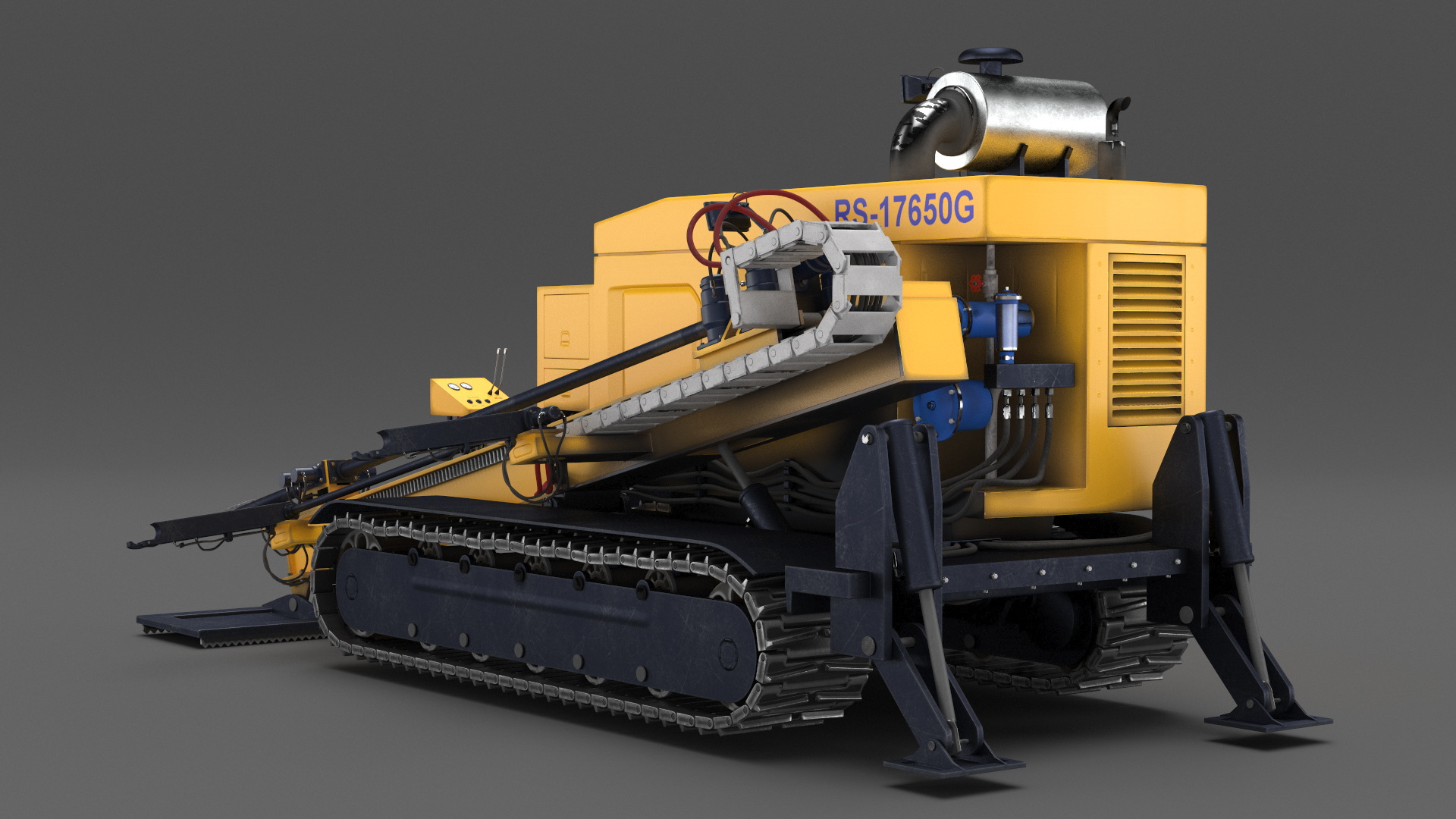 3D Horizontal Boring Rig