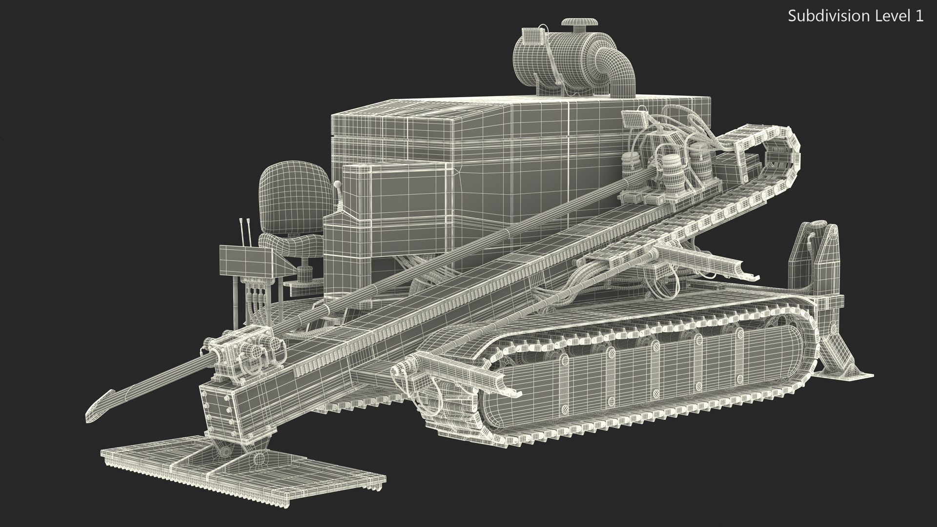 3D Horizontal Boring Rig