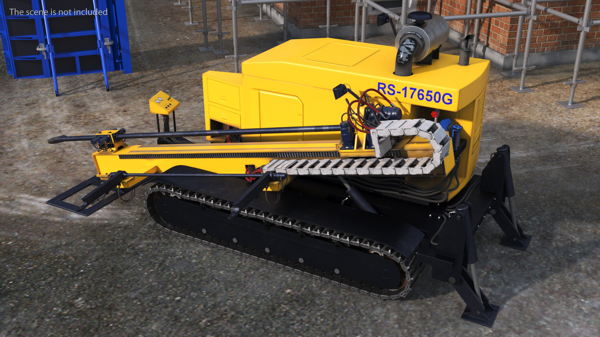 3D Horizontal Boring Rig
