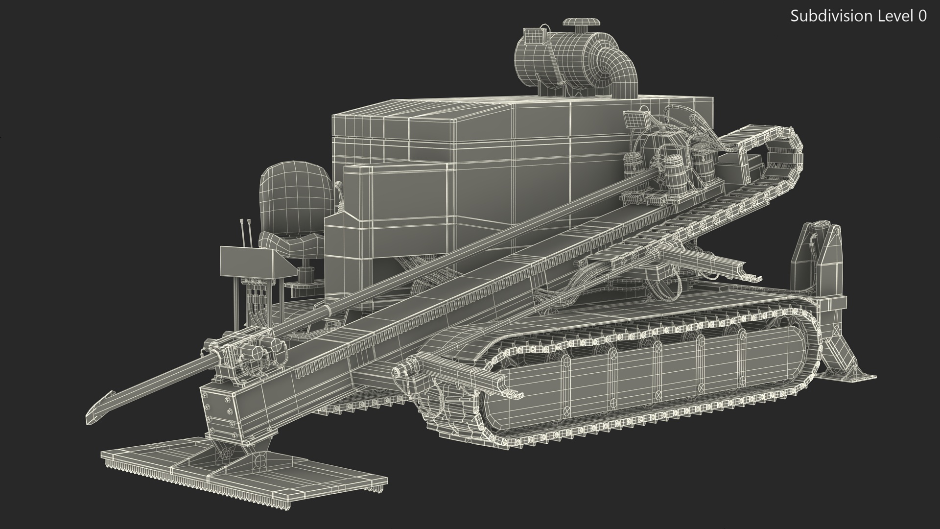 3D Horizontal Boring Rig