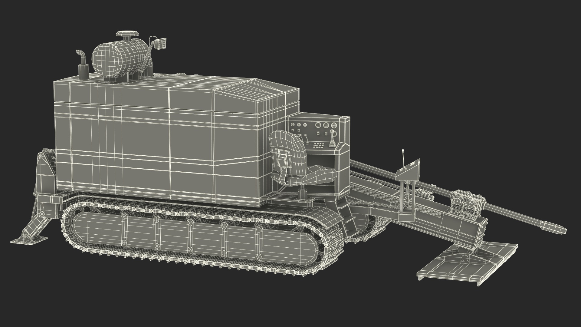 3D Horizontal Boring Rig