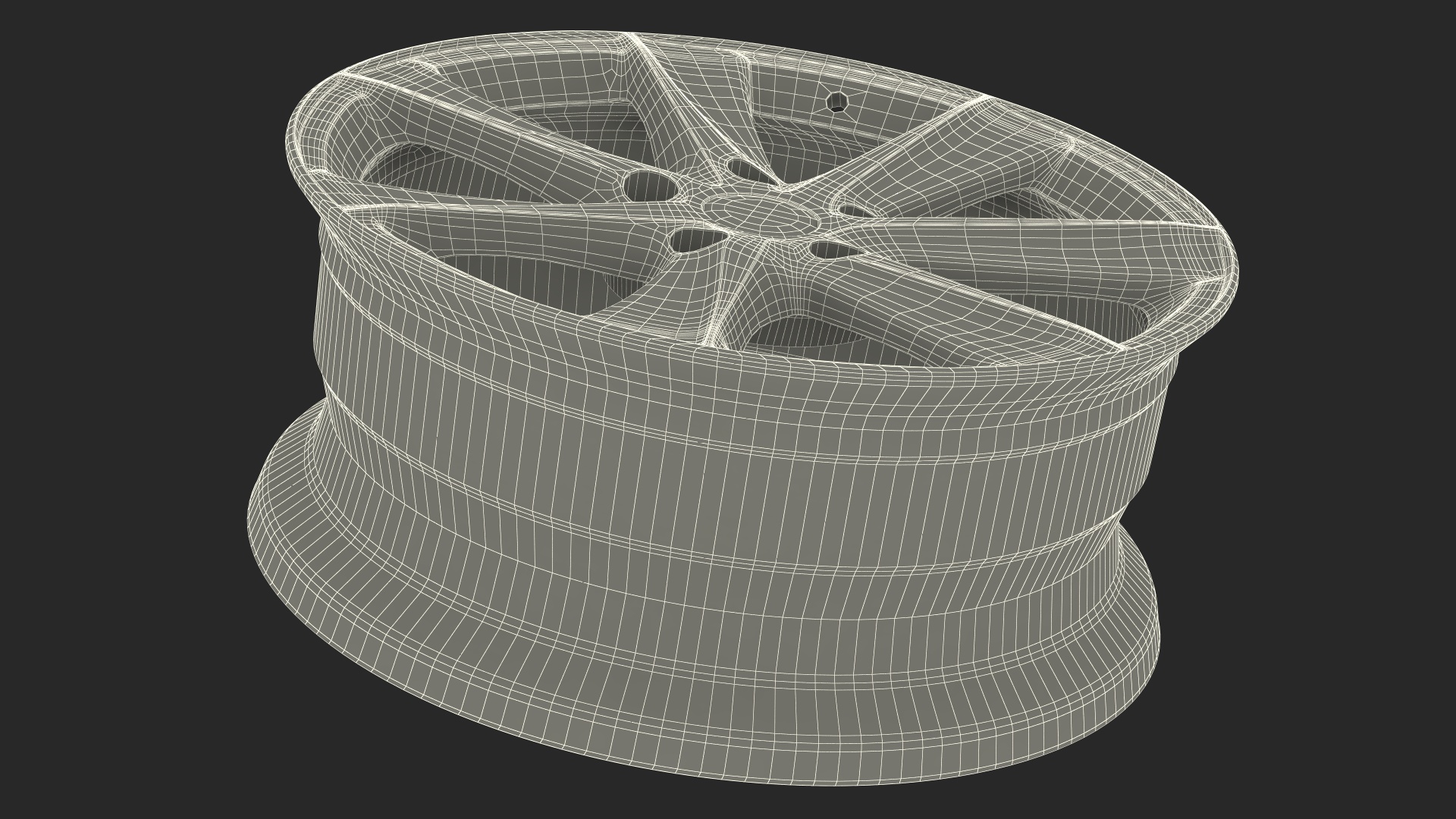 3D model Toyota Car Wheel Rim