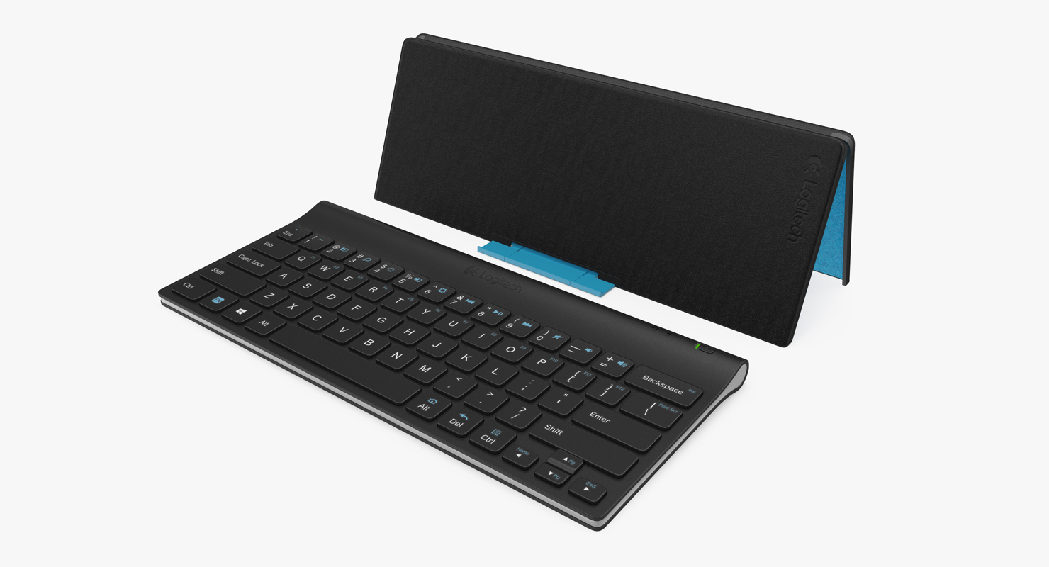 3D Logitech Tablet Keyboard for iPad model