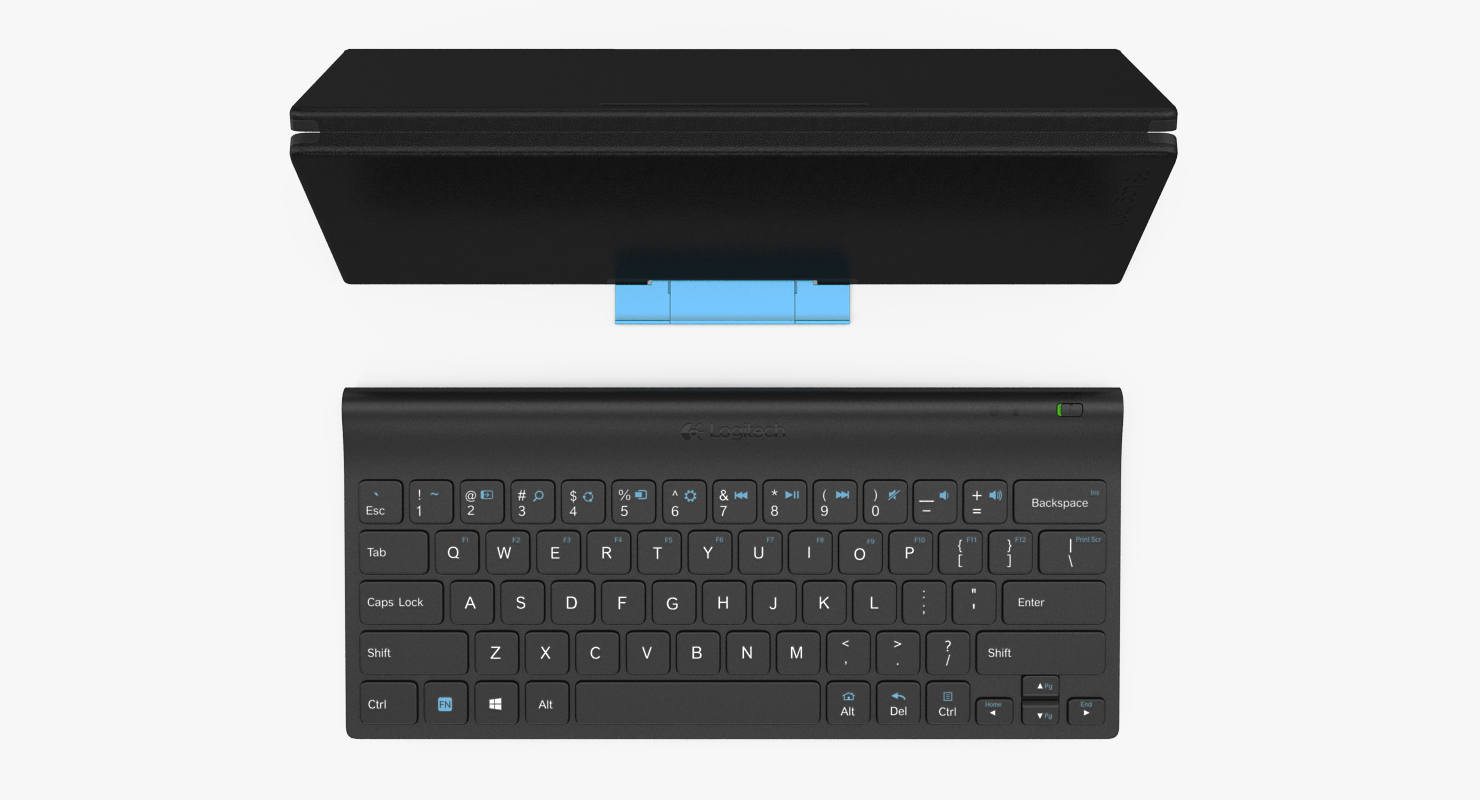 3D Logitech Tablet Keyboard for iPad model