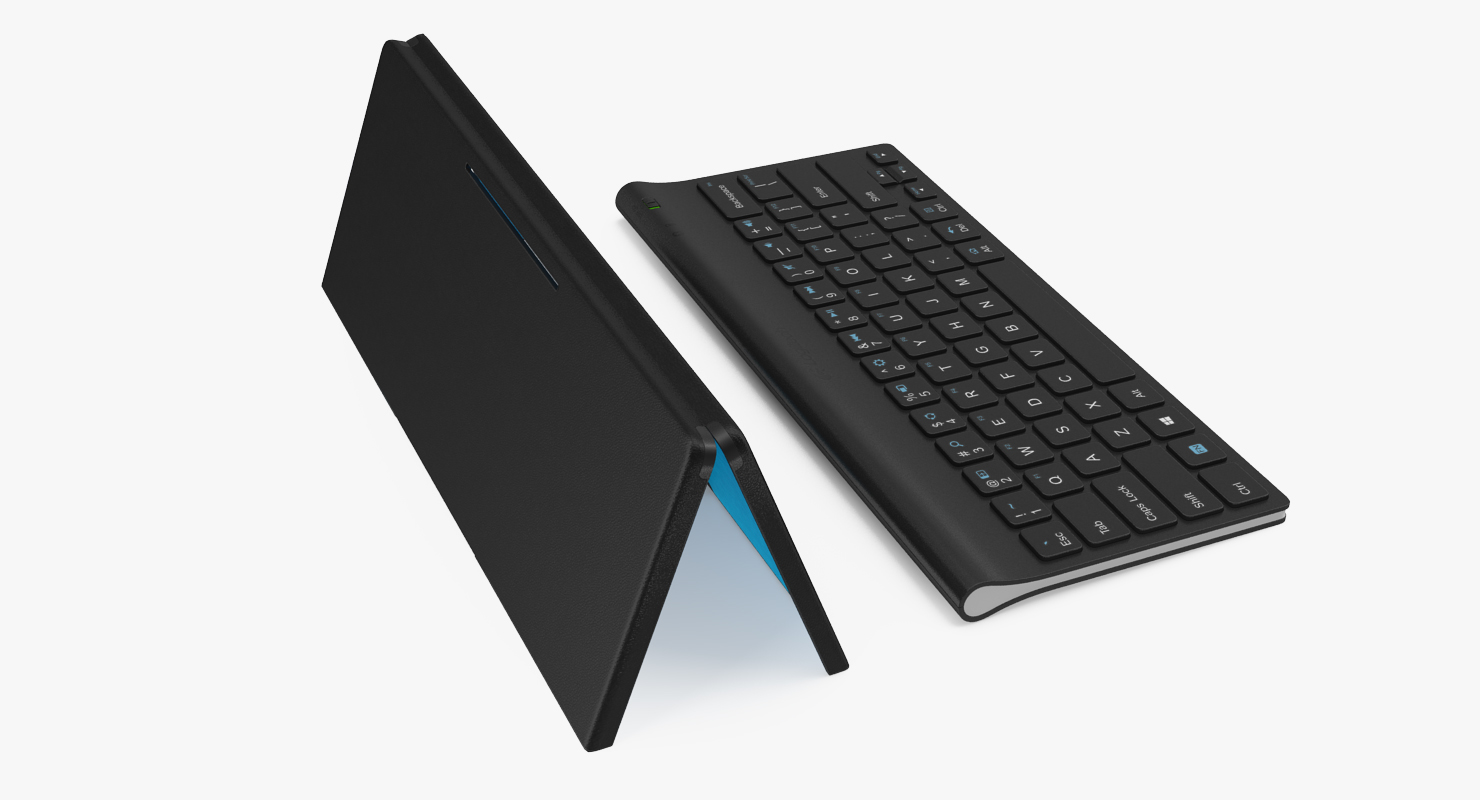3D Logitech Tablet Keyboard for iPad model