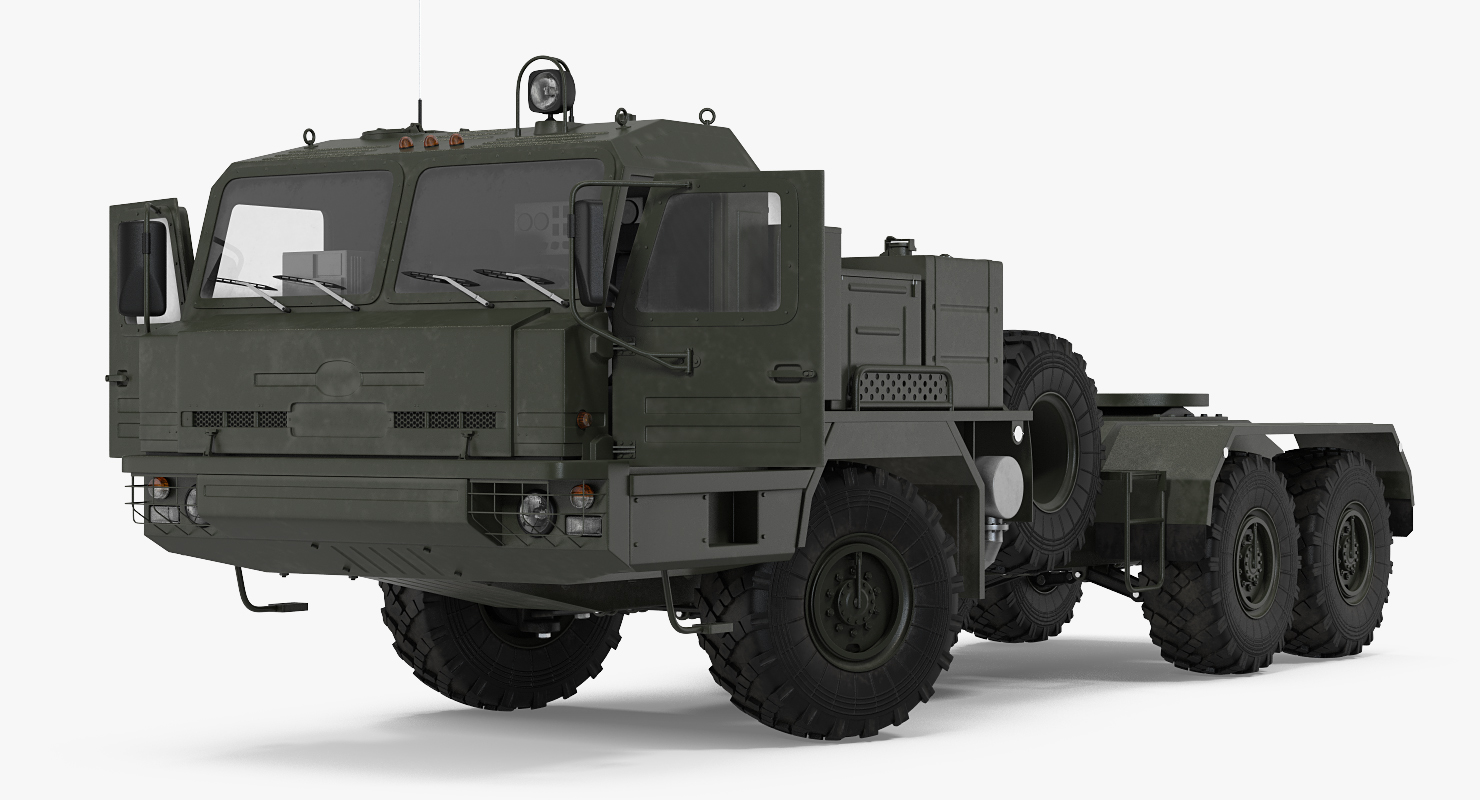 All Terrain Tractor Truck Baz 64022 Rigged 3D
