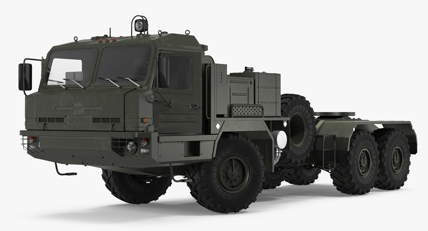All Terrain Tractor Truck Baz 64022 Rigged 3D