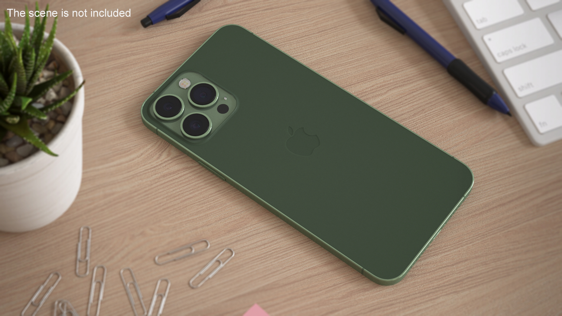 3D model iPhone 13 Pro Max Sierra Green