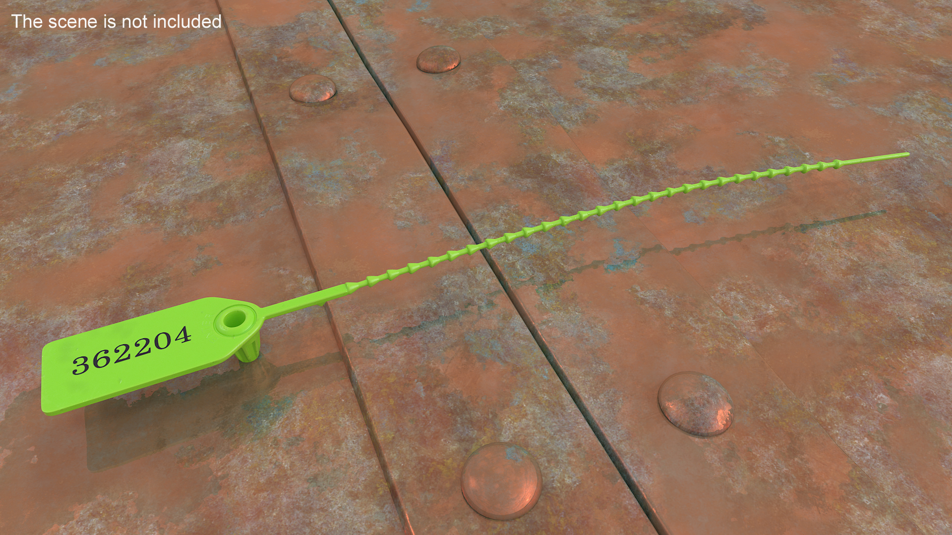 Plastic Tamper Seal 3D model
