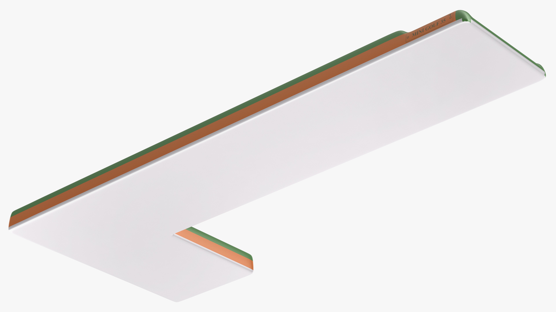 Minigolf 35 Portable Course Hole 9 3D model