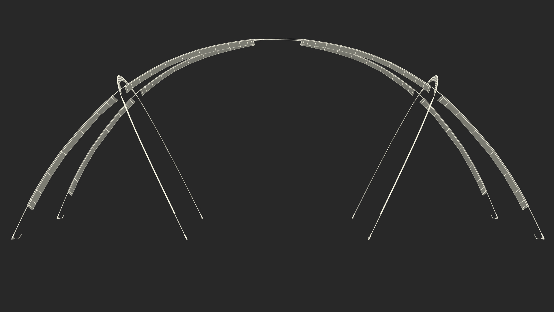 3D model Trekking Tent Karkas
