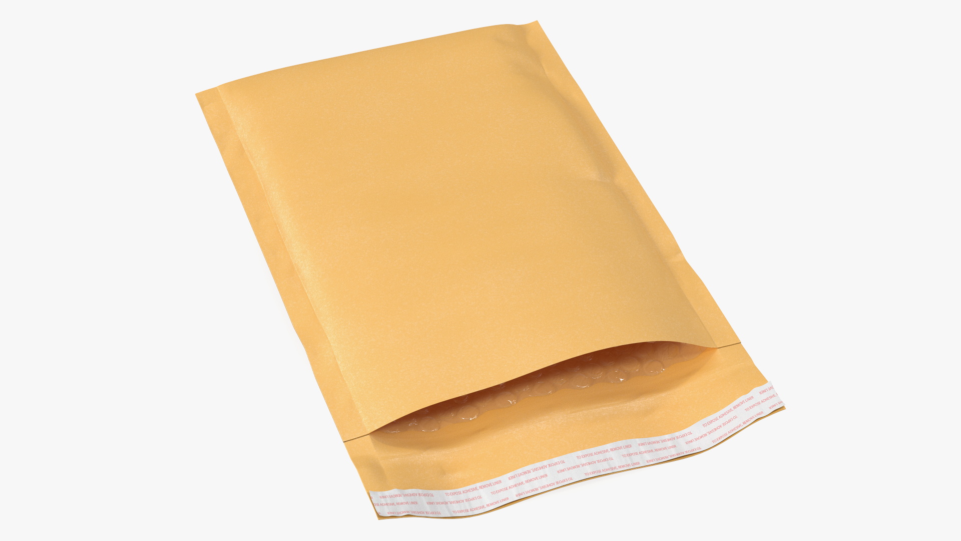 3D model Kraft Paper Bubble Mailer Open