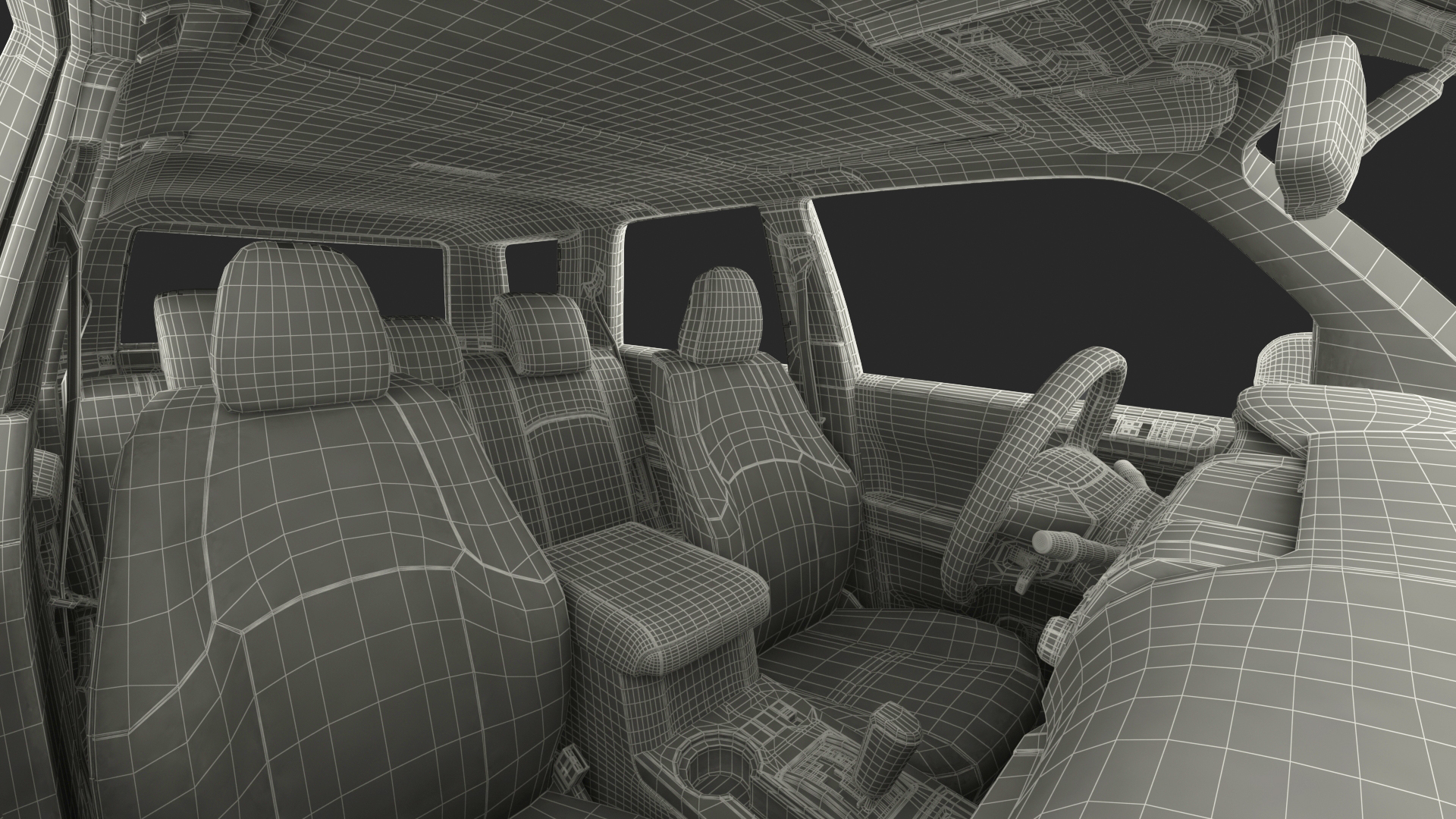 3D model 4x4 SUV Generic