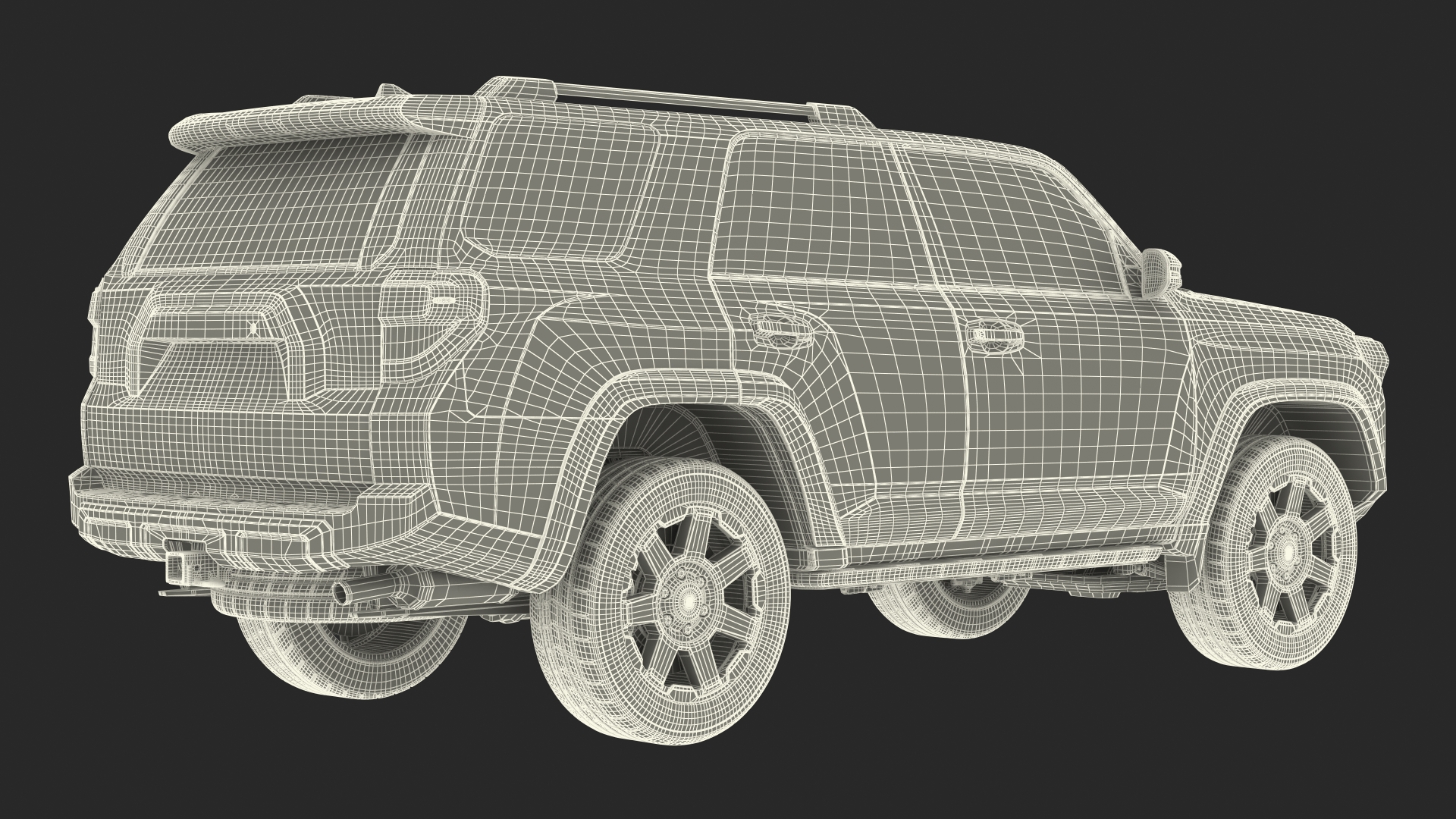 3D model 4x4 SUV Generic