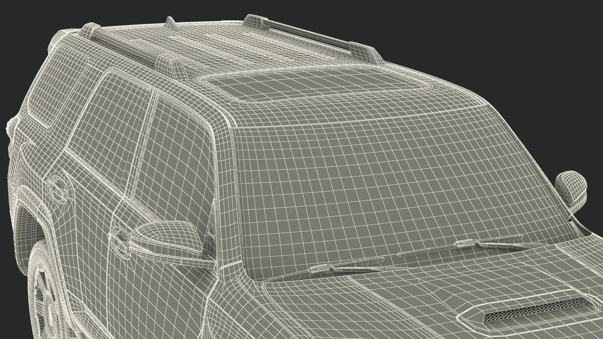 3D model 4x4 SUV Generic